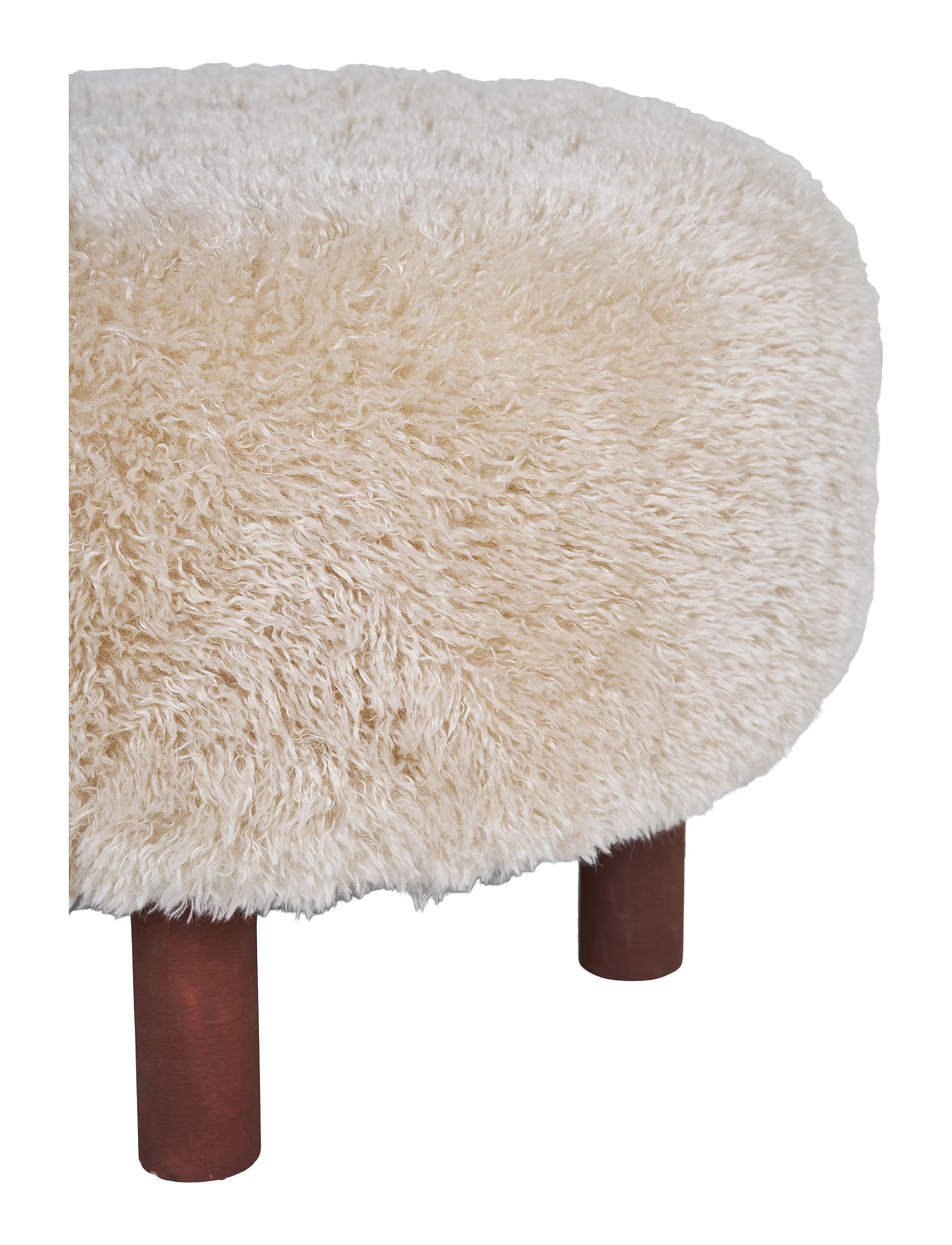House Nordic - Bina - Pouf - chairs & stools - light brown - 2