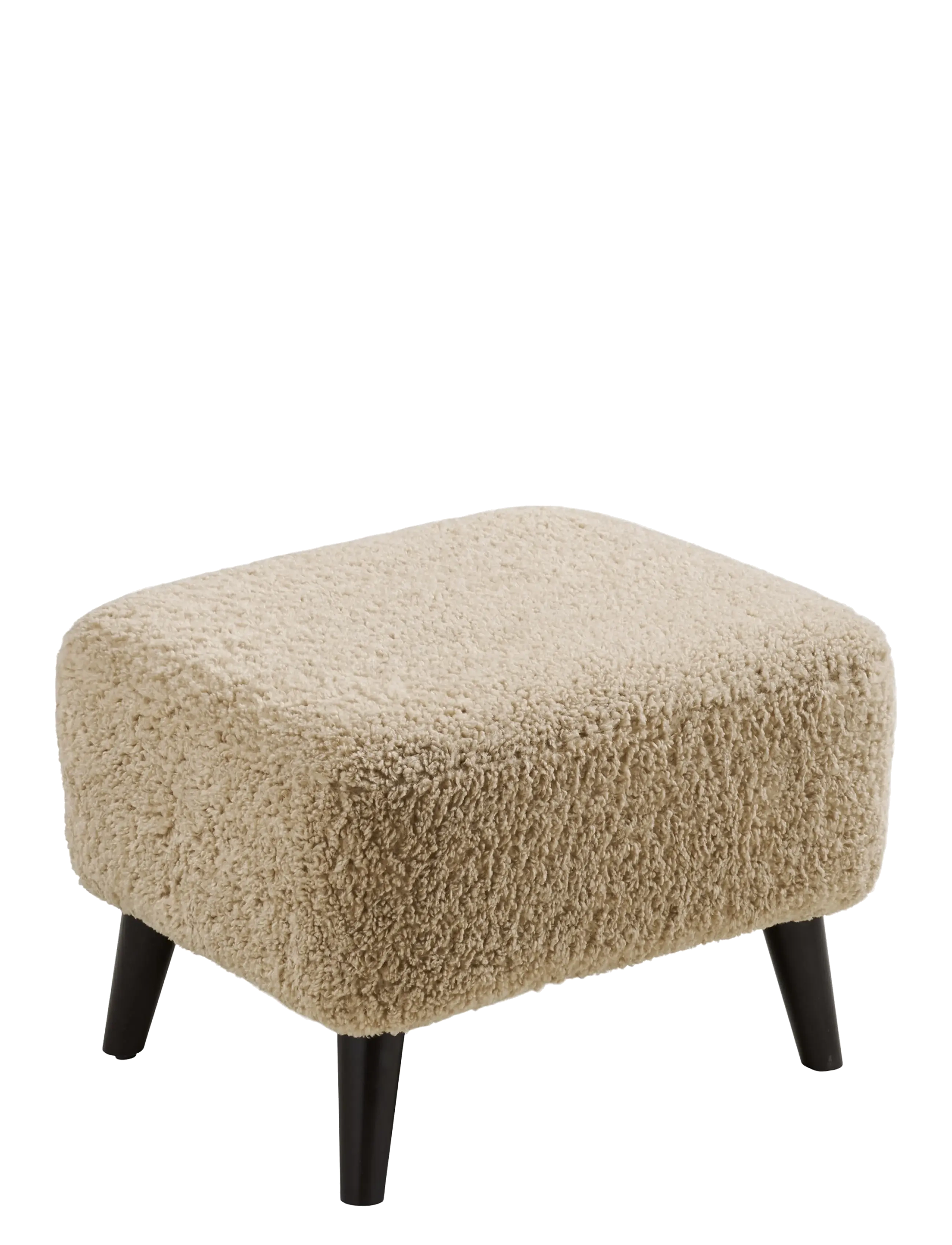House Nordic Gudrun - Lounge pouf, - House Nordic - LIGHT BROWN / beige