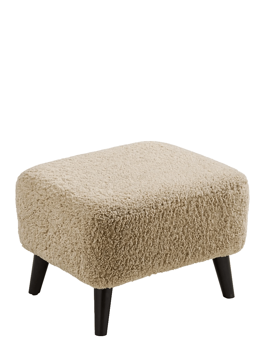 House Nordic - Gudrun - Lounge pouf, - pufi - light brown - 1