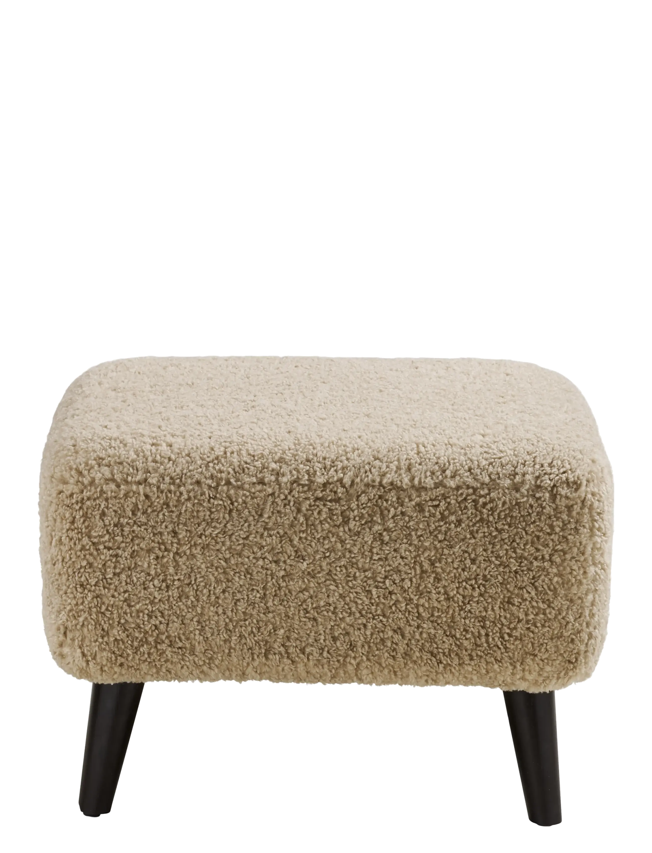 House Nordic - Gudrun - Lounge pouf, - poufs - light brown - 2