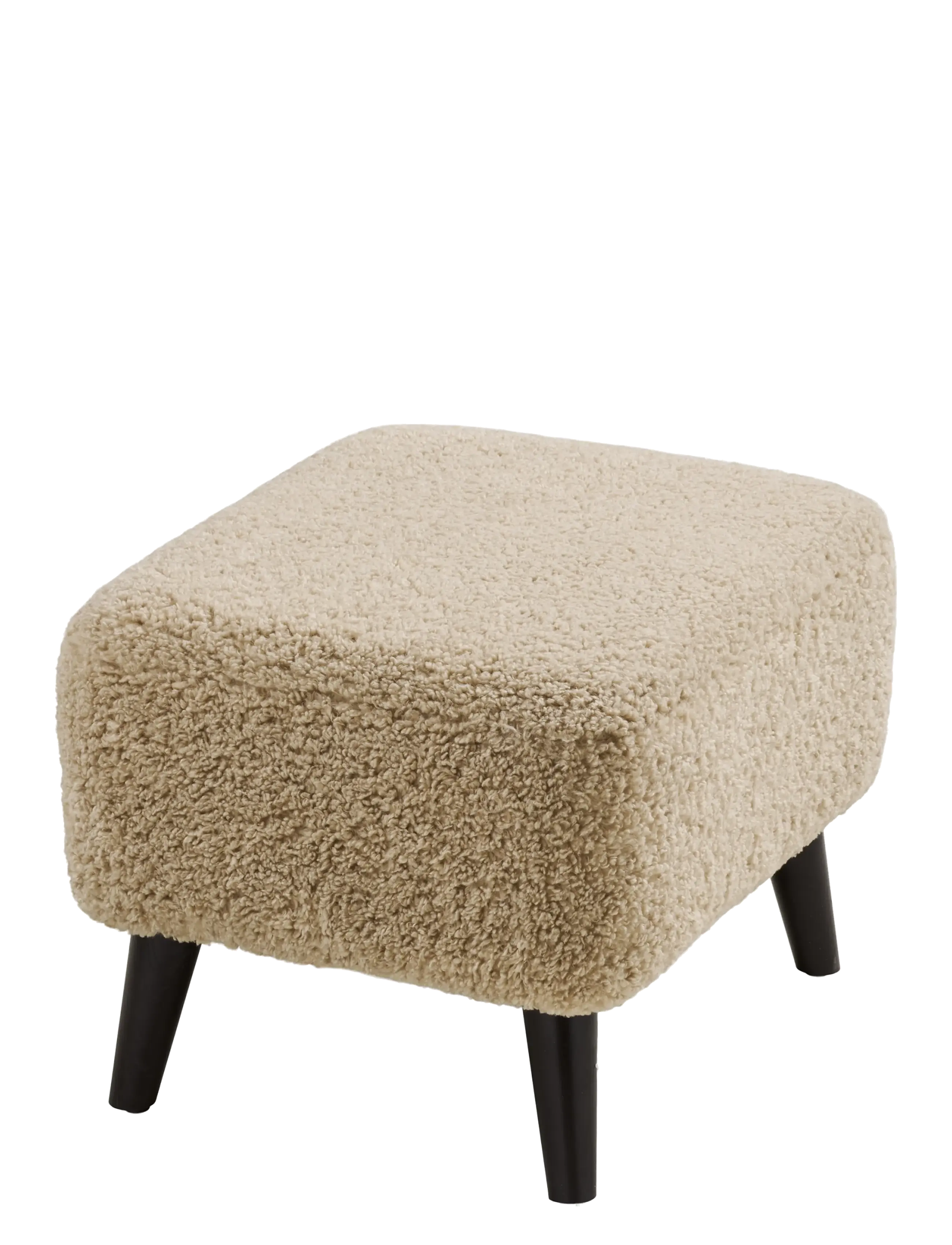 House Nordic - Gudrun - Lounge pouf, - poufs - light brown - 3