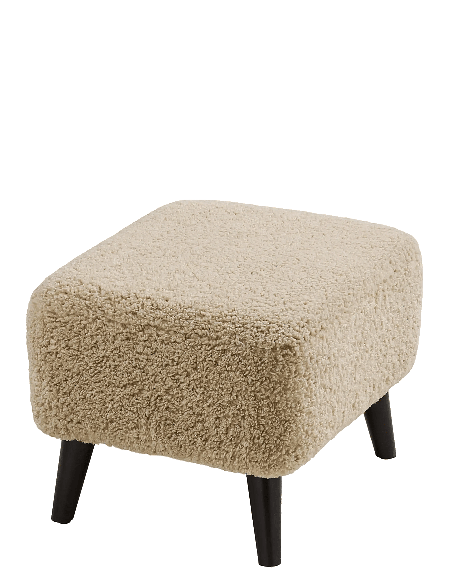 House Nordic - Gudrun - Lounge pouf, - pufi - light brown - 3