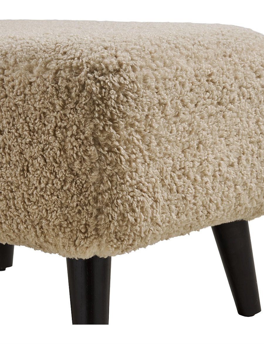 House Nordic - Gudrun - Lounge pouf, - pufi - light brown - 5