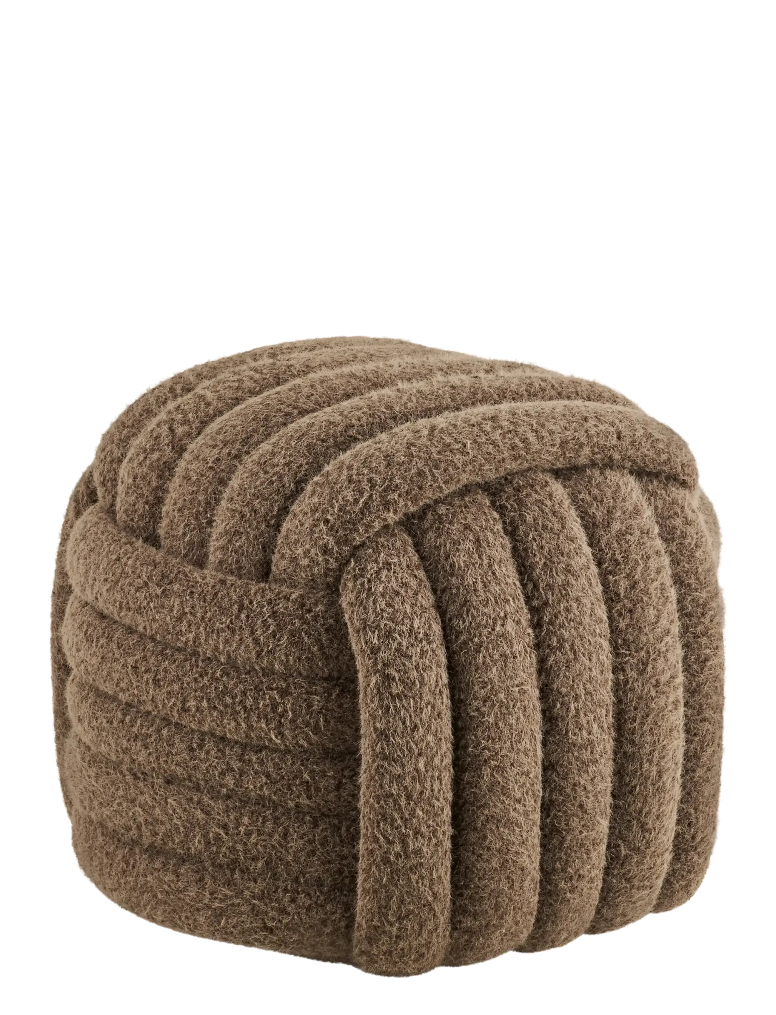 House Nordic Lova - Sittpuffar - BROWN / brown