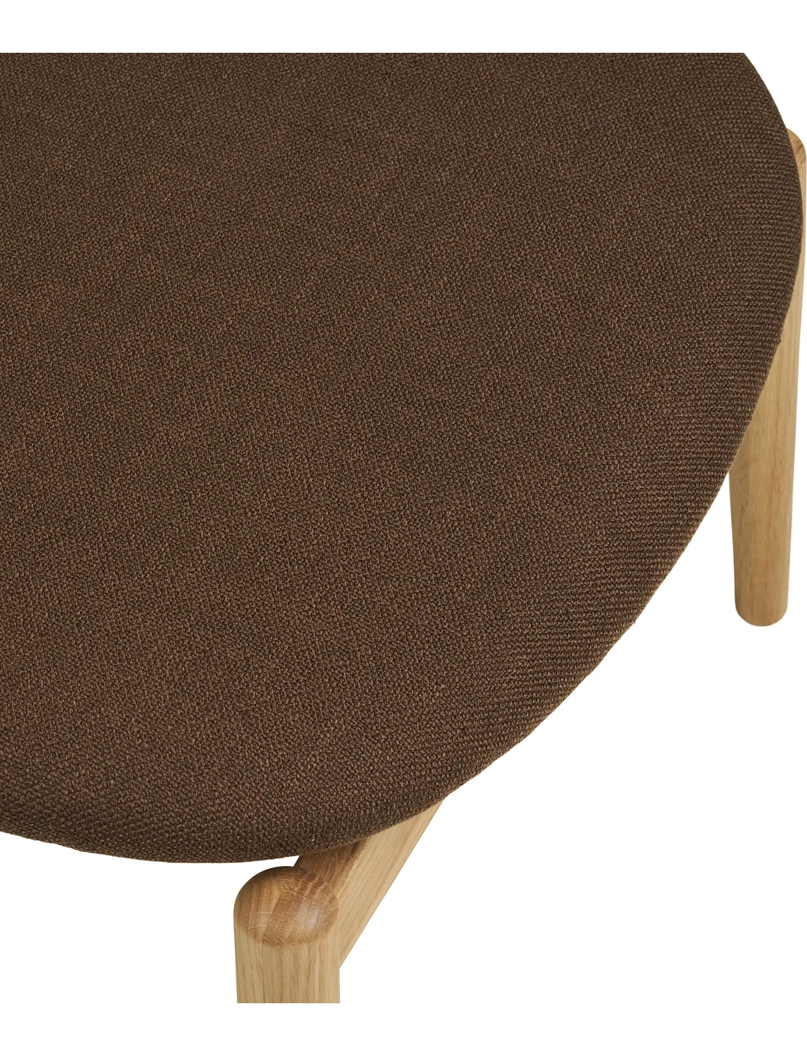 House Nordic - Lova - Footrest, oak, natural/brown - hægindastólar - natural / brown - 4