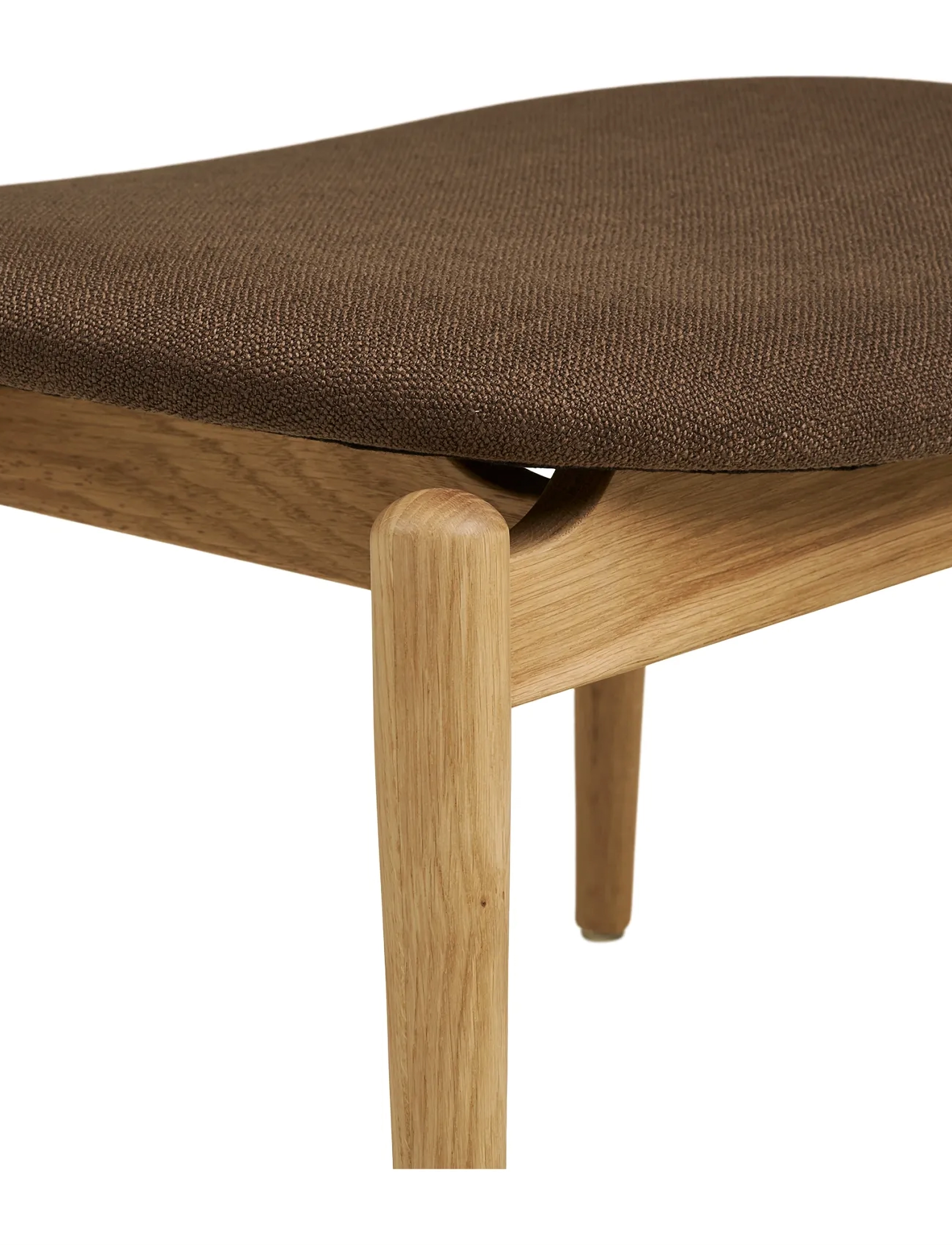 House Nordic - Lova - Footrest, oak, natural/brown - hægindastólar - natural / brown - 5
