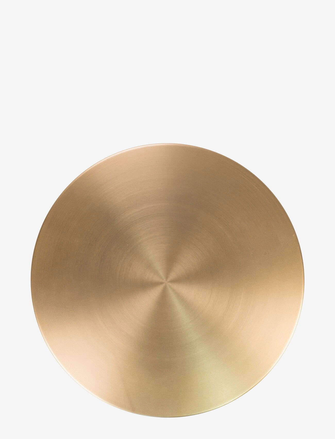 House Nordic - Silja - Side table in brass and marble, Ø51x52 cm - sānu galdiņi un mazie galdiņi - brass / marble - 2