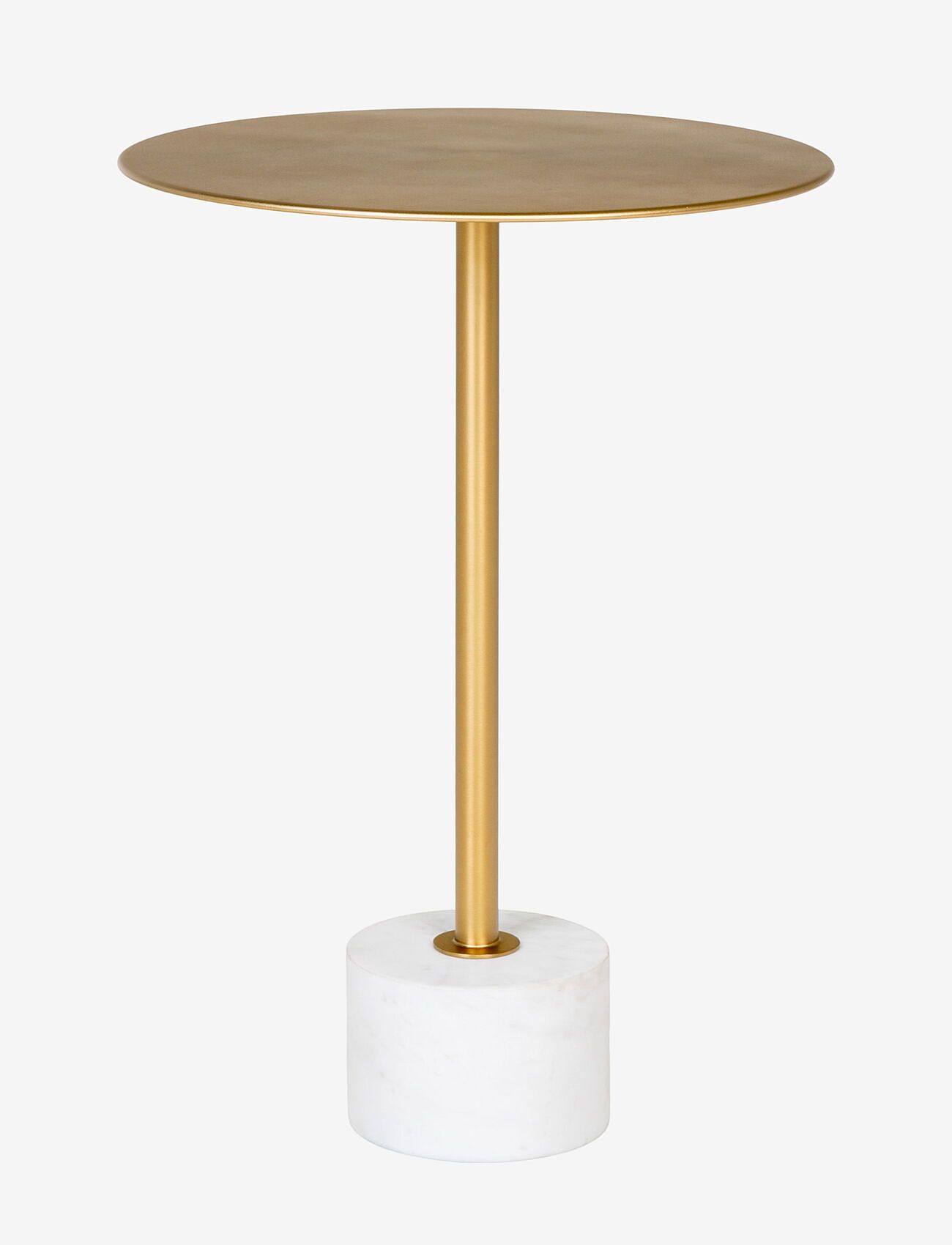 House Nordic - Side Table - brass / marble - 0