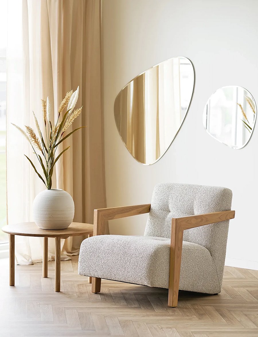 House Nordic - Edda - Coffee table, oak - küljelauad ja väikesed lauad - natural - 0