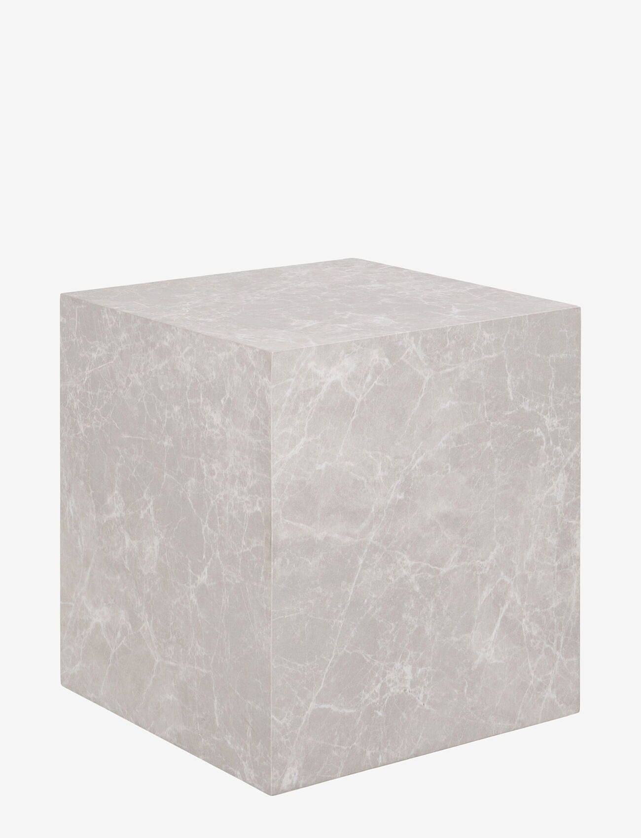 House Nordic - Sia - Side Table, marble look, beige, 40x40x45 cm - nach preis einkaufen - marble - 0