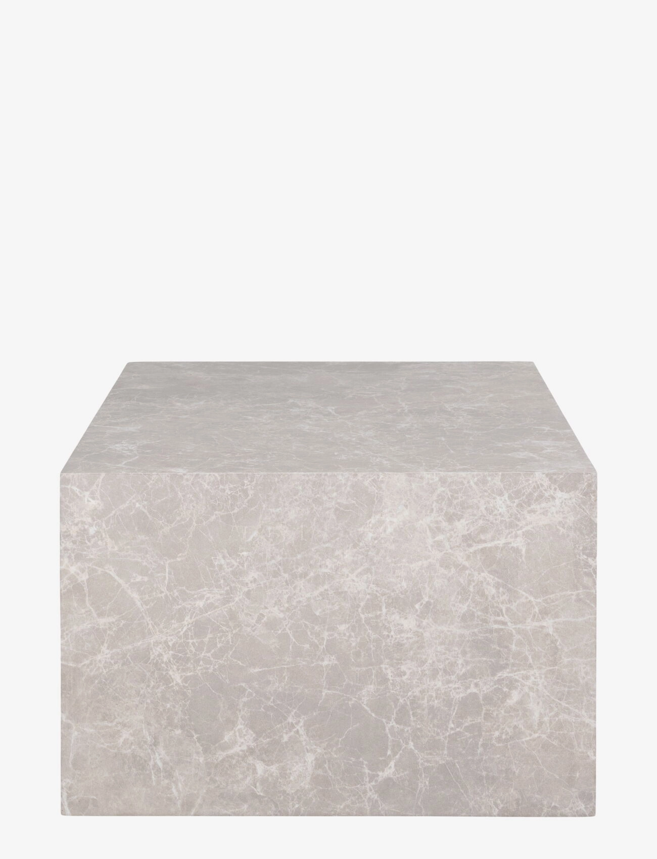 House Nordic - Sia - Coffee Table, marble look, beige, 60x80x40 cm - sofaborde - marble - 2