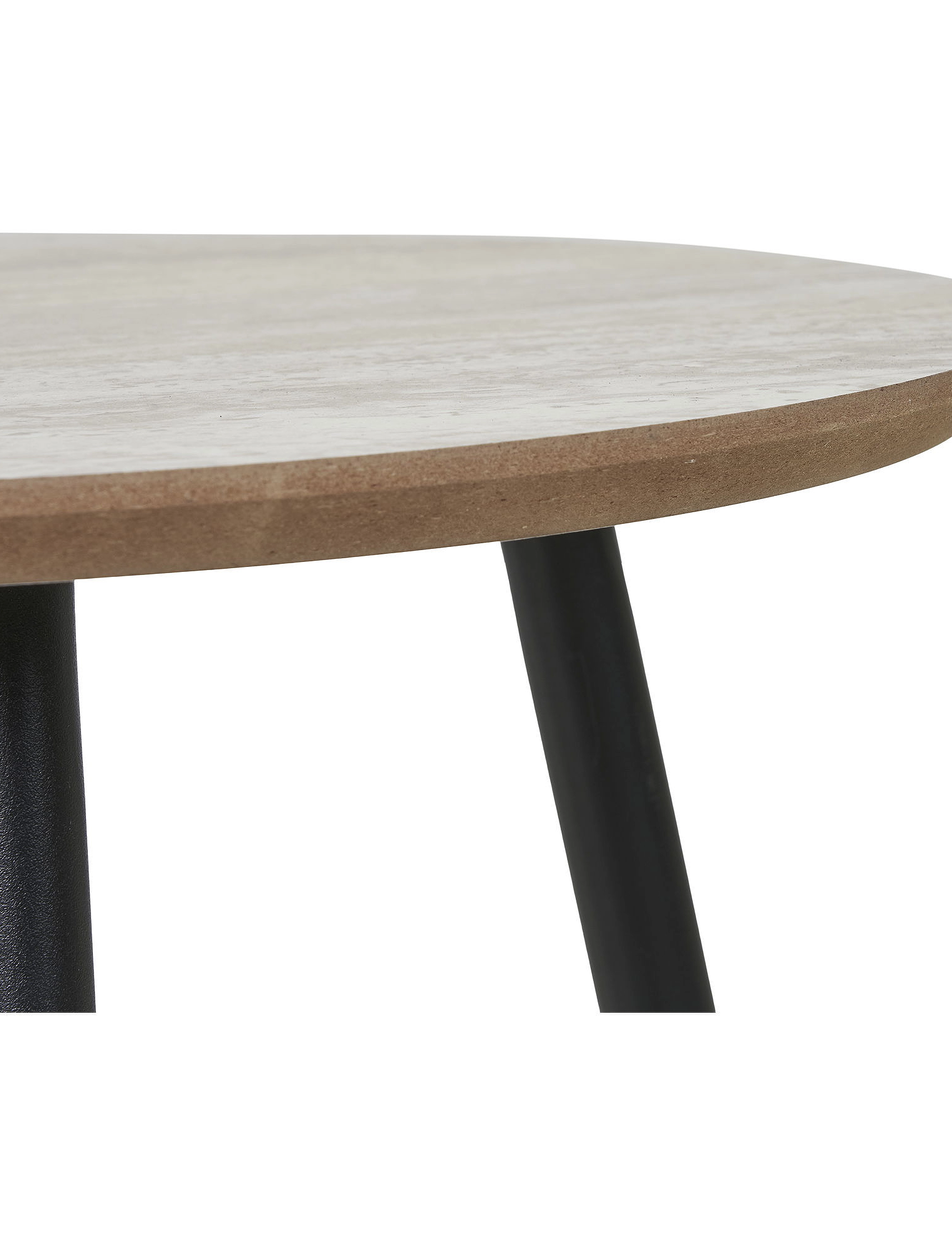 House Nordic - Side Table - black / beige - 2