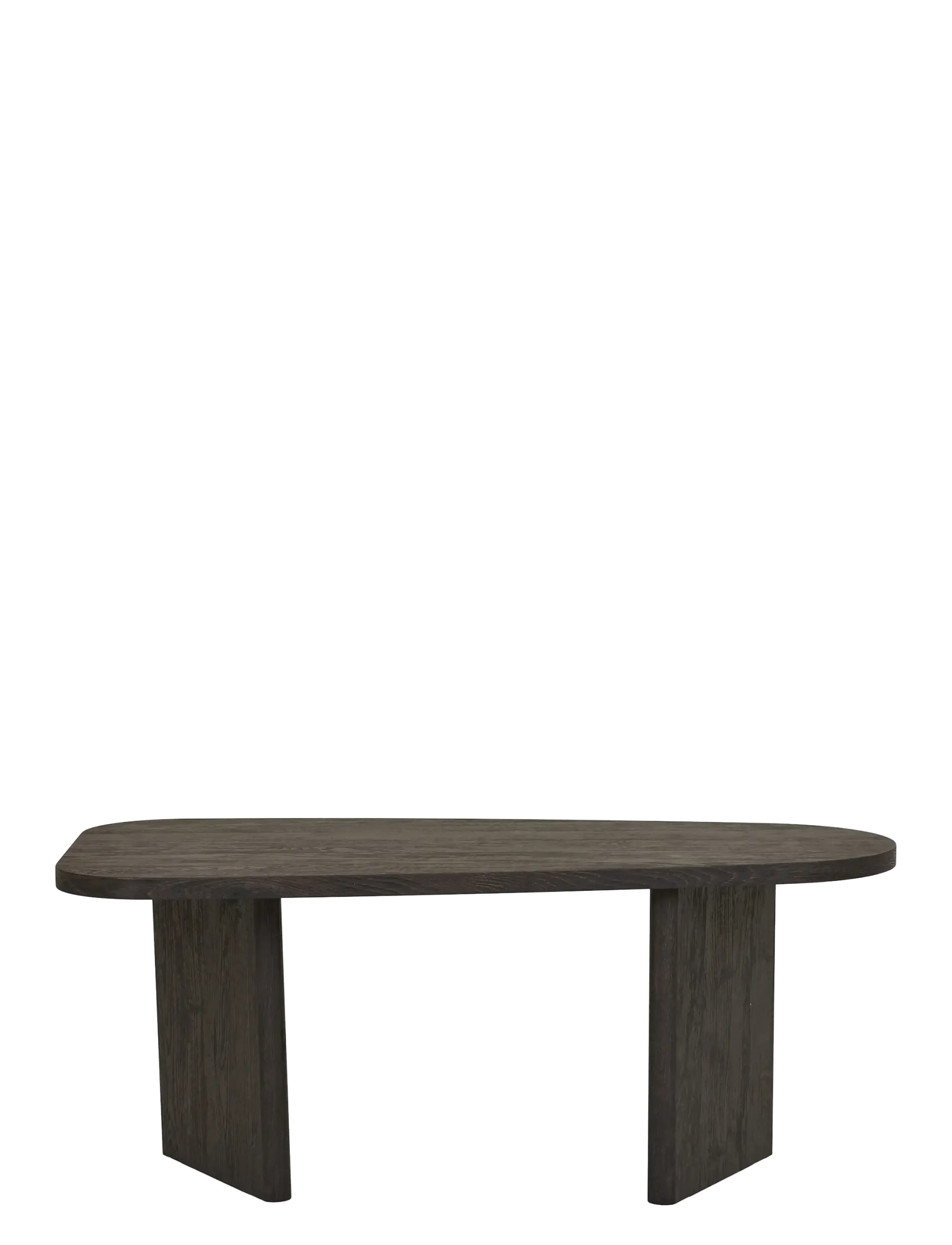 House Nordic - Porto Coffee table, dark brown, 50x100x41 cm - couchtische - dark brown - 2