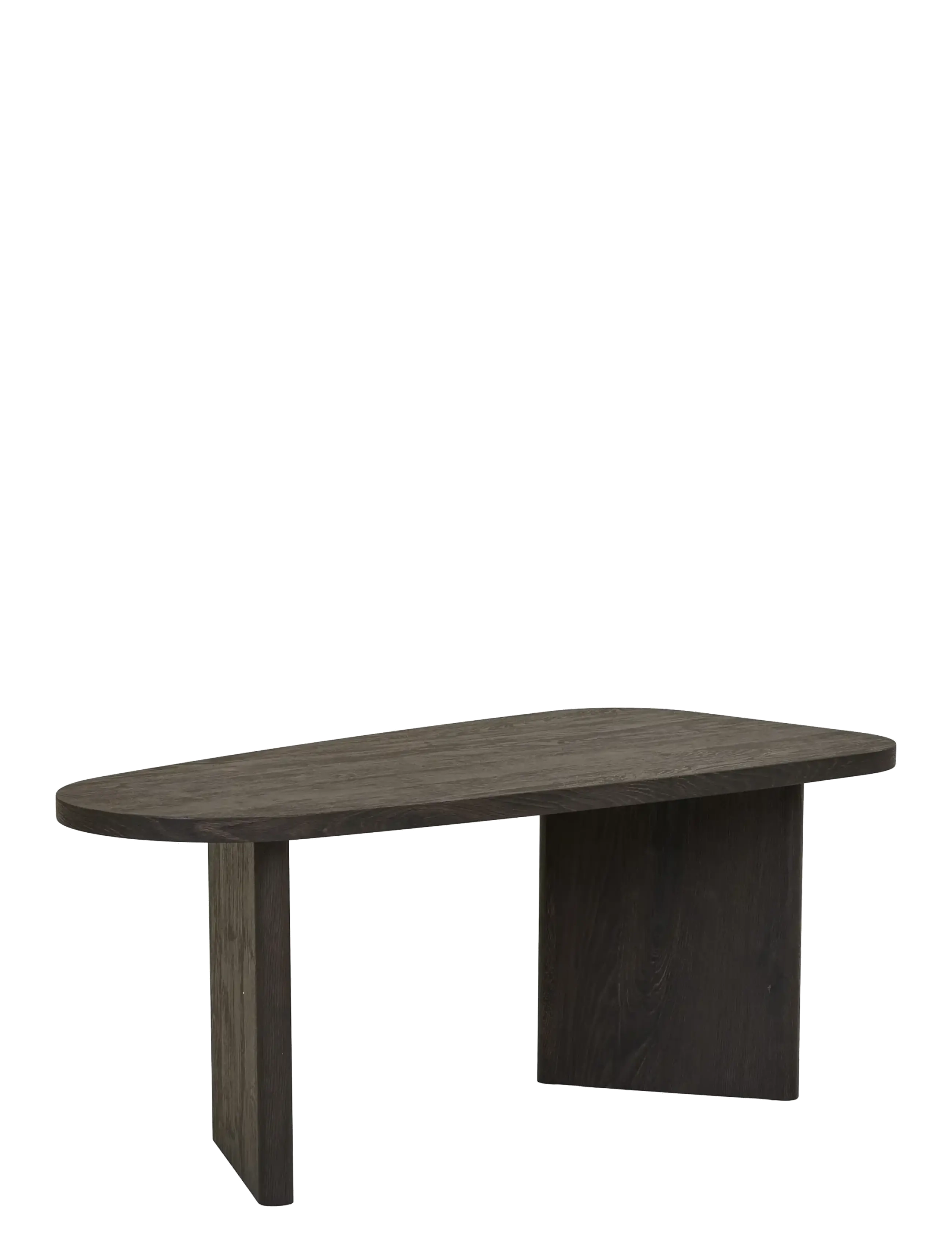 House Nordic - Porto Coffee table, dark brown, 50x100x41 cm - couchtische - dark brown - 4