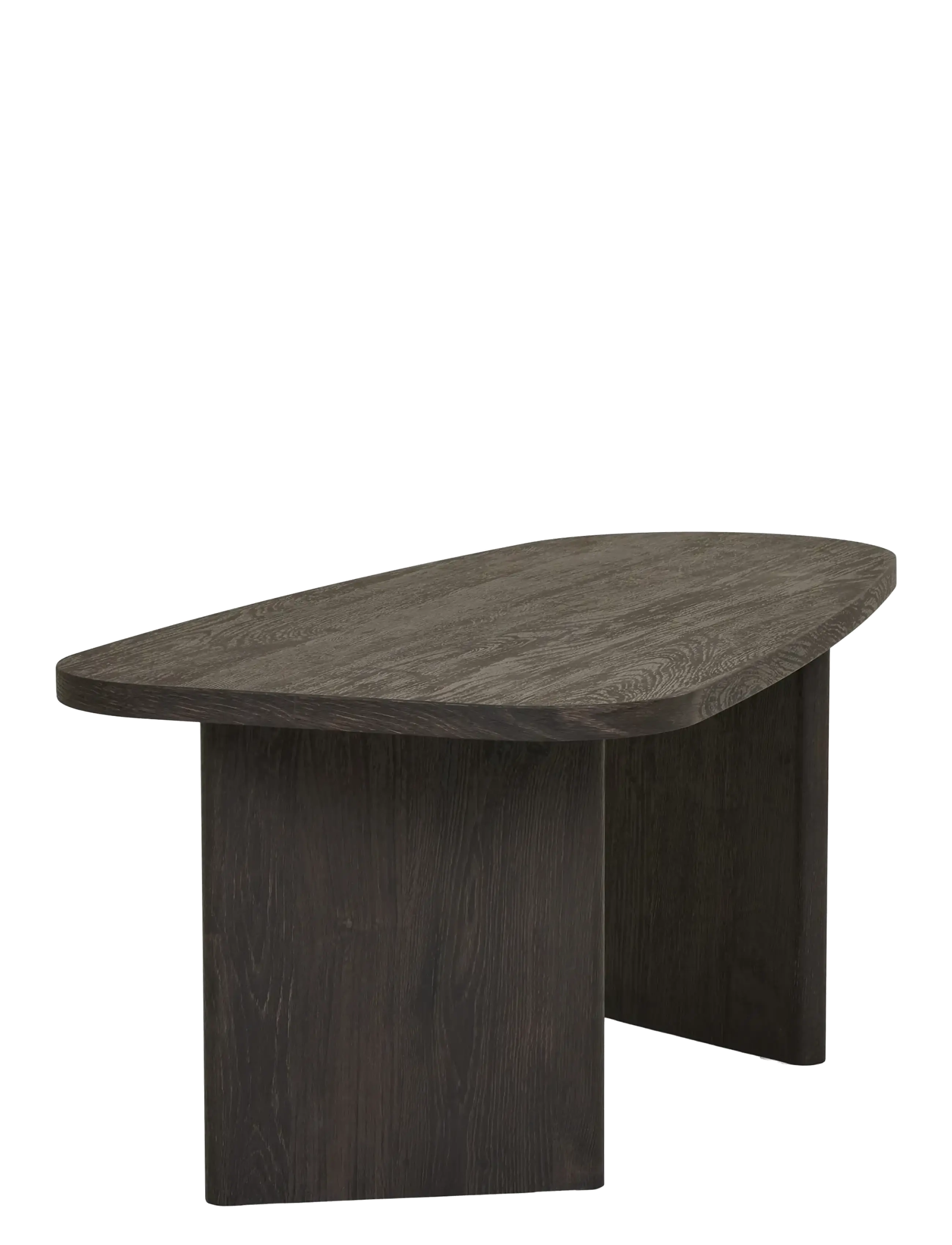 House Nordic - Porto Coffee table, dark brown, 50x100x41 cm - couchtische - dark brown - 5