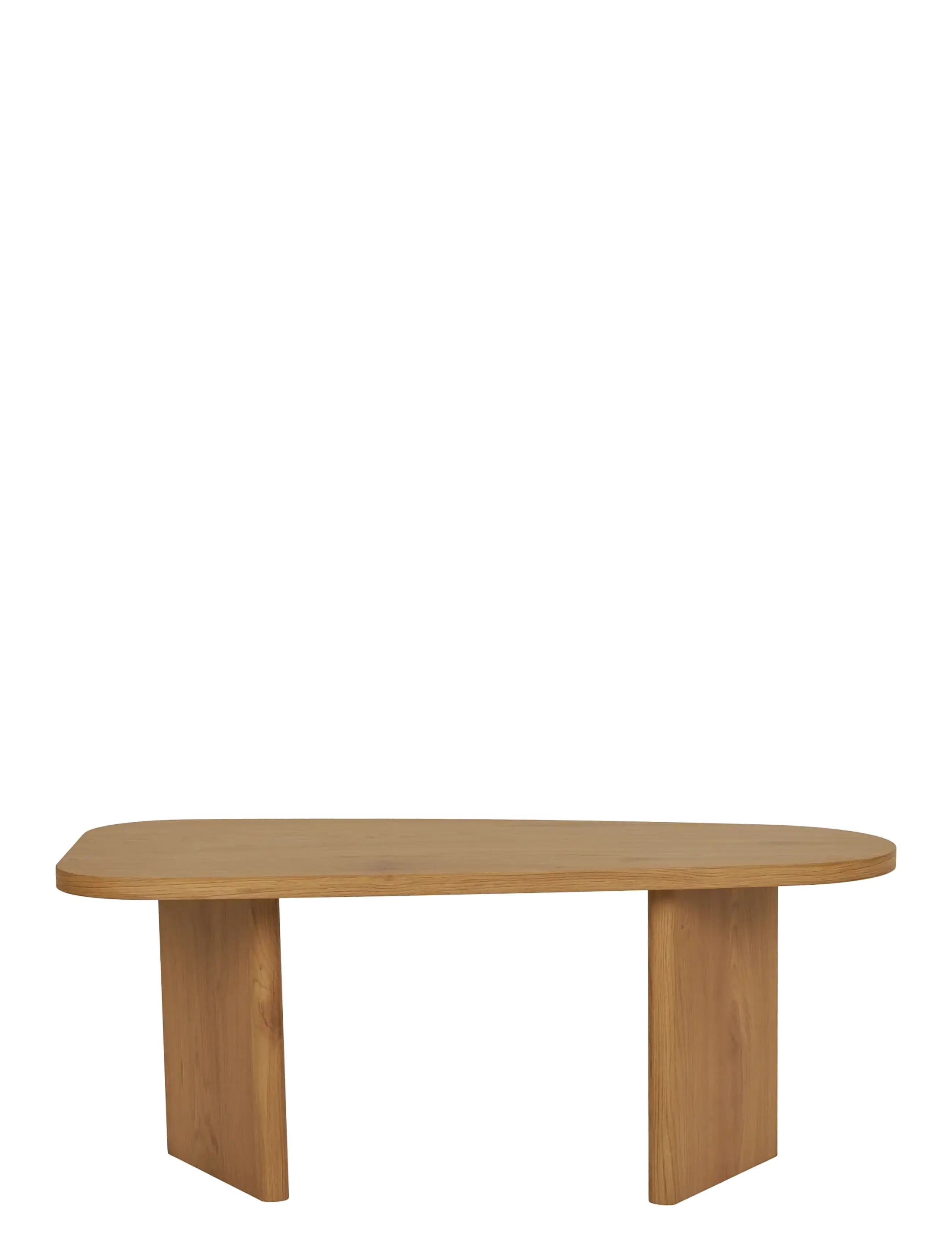 House Nordic - Vana - Coffee table, nature, 50x100x41 cm - kafijas galdiņi - natural - 2