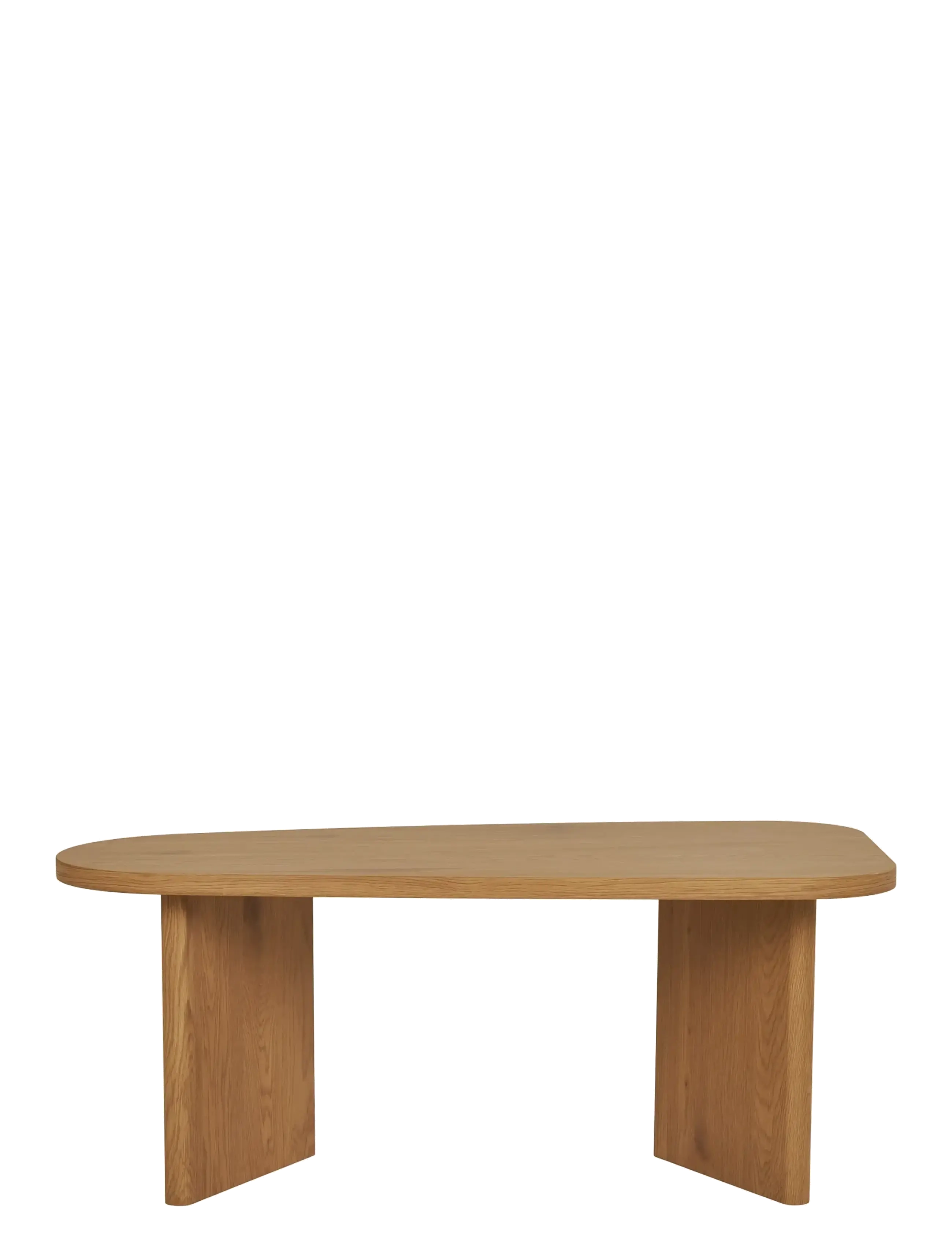House Nordic - Vana - Coffee table, nature, 50x100x41 cm - kafijas galdiņi - natural - 3