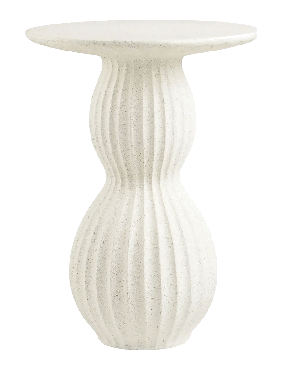 House Nordic - Fie - Side table, fiberclay - Šoniniai staliukai ir maži staliukai - white - 1