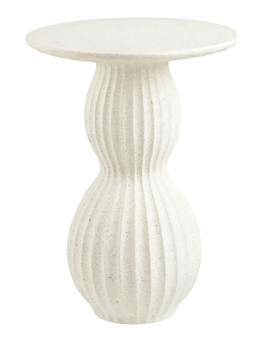 House Nordic - Fie - Side table, fiberclay - Šoniniai staliukai ir maži staliukai - white - 2