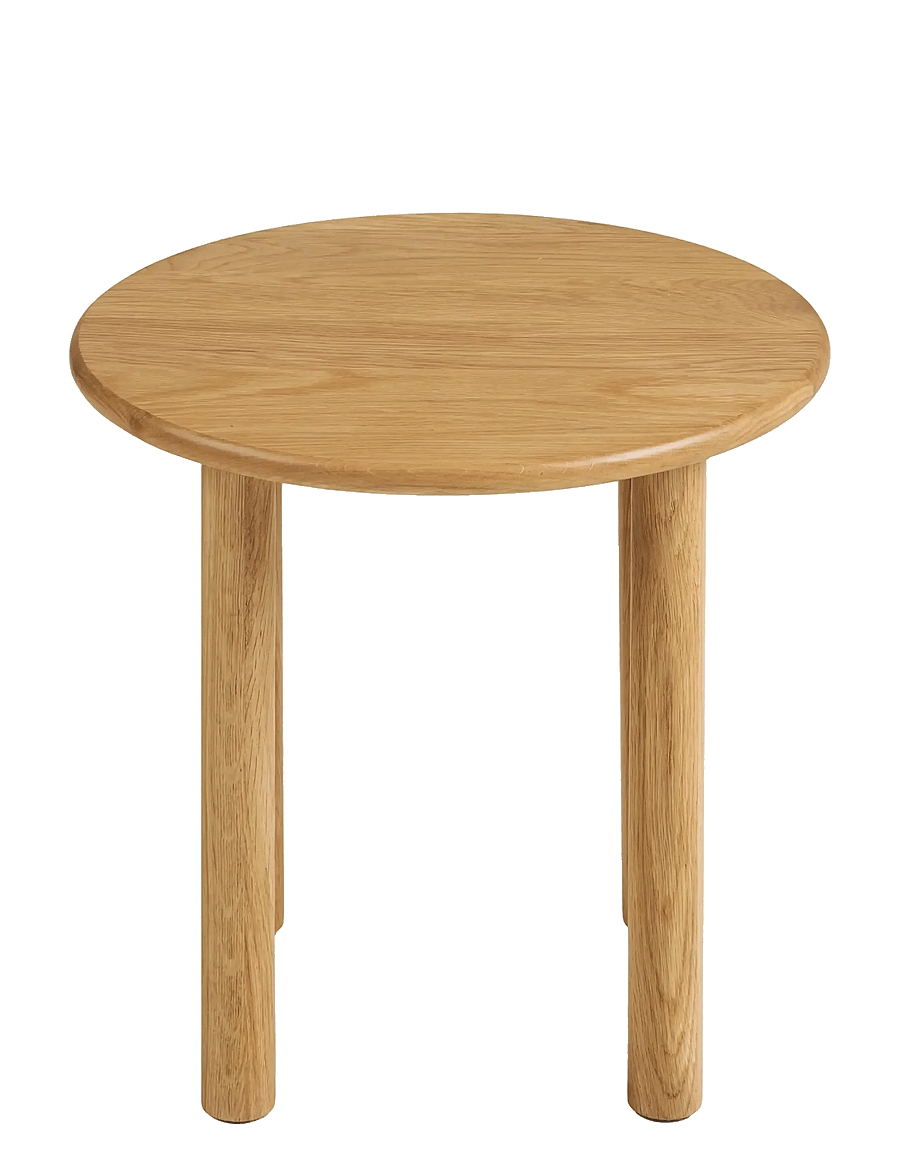 House Nordic - Edda - Side table, oak, natural, ø40X40cm - küljelauad ja väikesed lauad - natural - 1