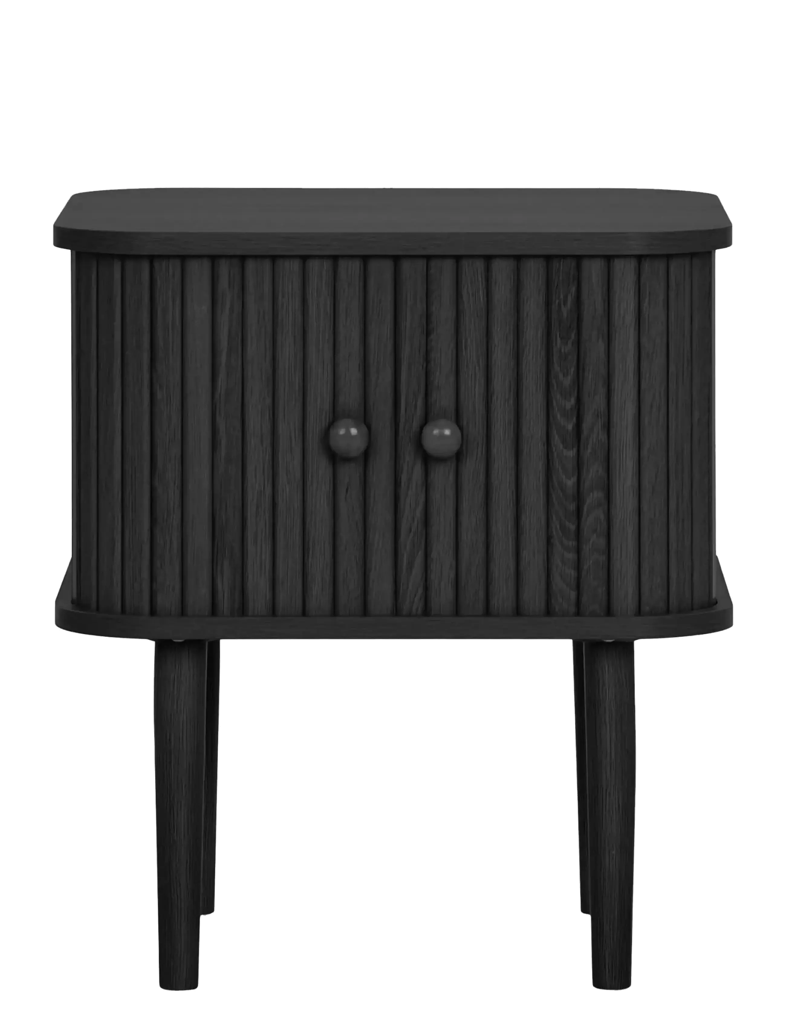 House Nordic Tokyo - Side table, 2 doors - Møbler - BLACK / black