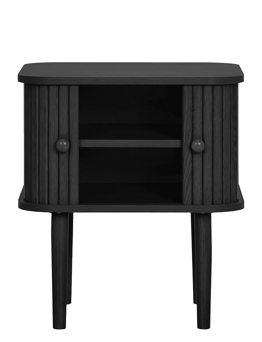House Nordic - Tokyo - Side table, 2 doors - beistelltische & kleine tische - black - 3