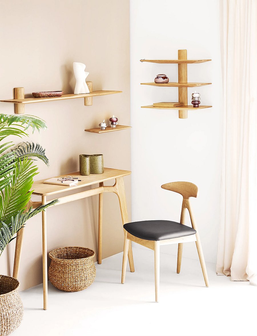 House Nordic - Rikke - Console table, oak, - küljelauad ja väikesed lauad - oak - 0