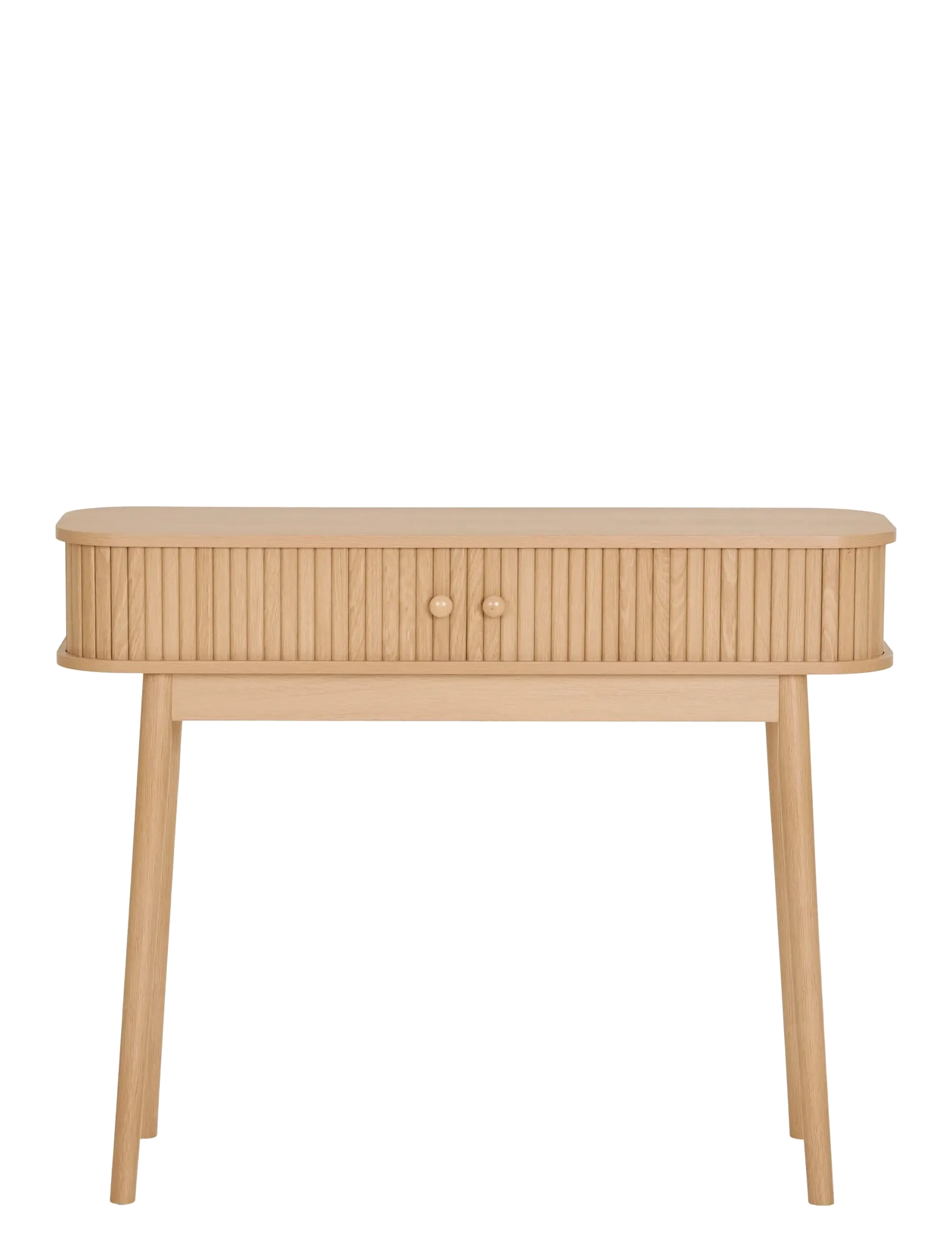 House Nordic Tokyo Console Table, 2 Doors, Natural, 100X30X80 Cm, Sidebord og lille bord, Str: 100X30XH80.5CM
