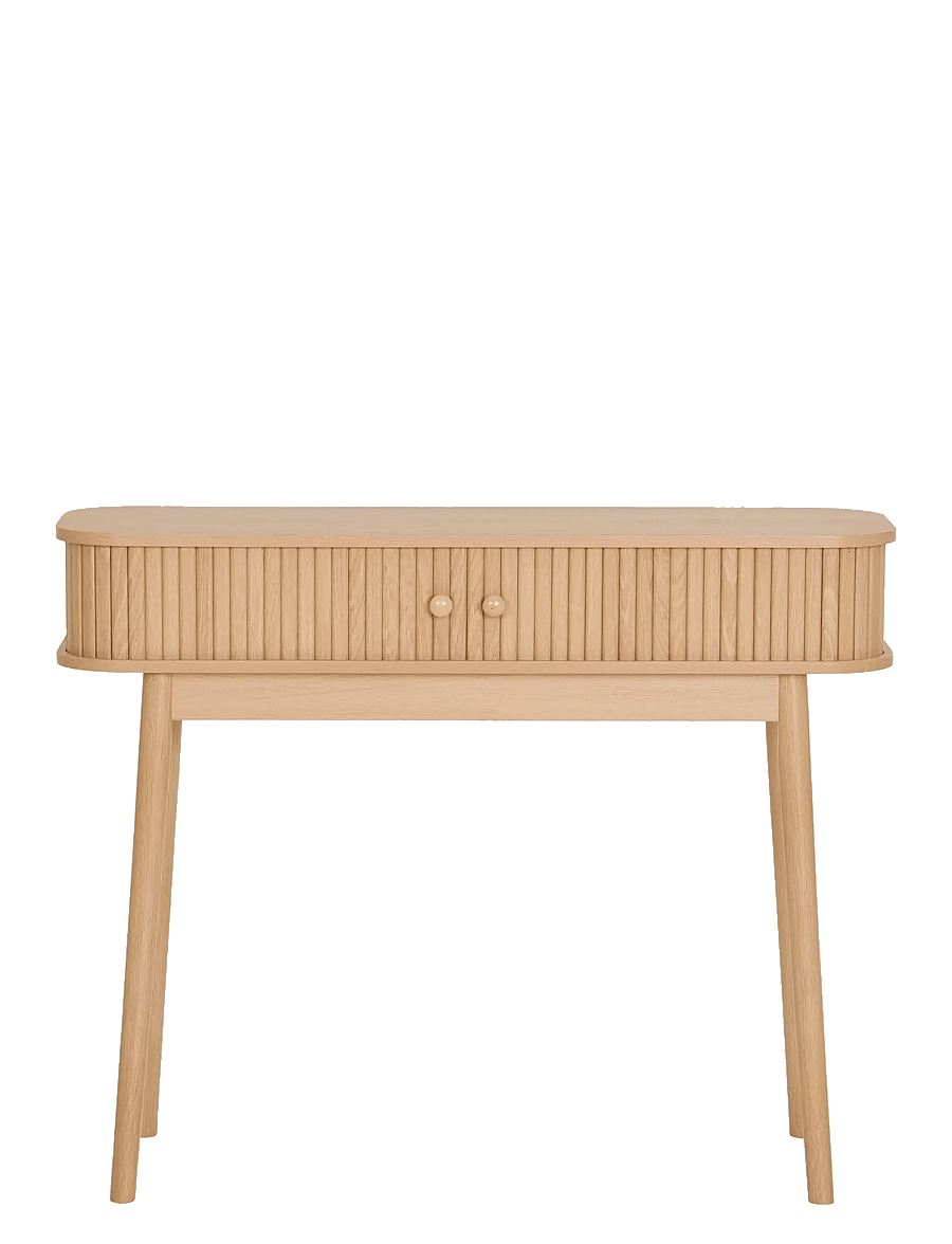 House Nordic - Tokyo Console table, 2 doors, natural , 100x30x80 cm - beistelltische & kleine tische - natural - 1