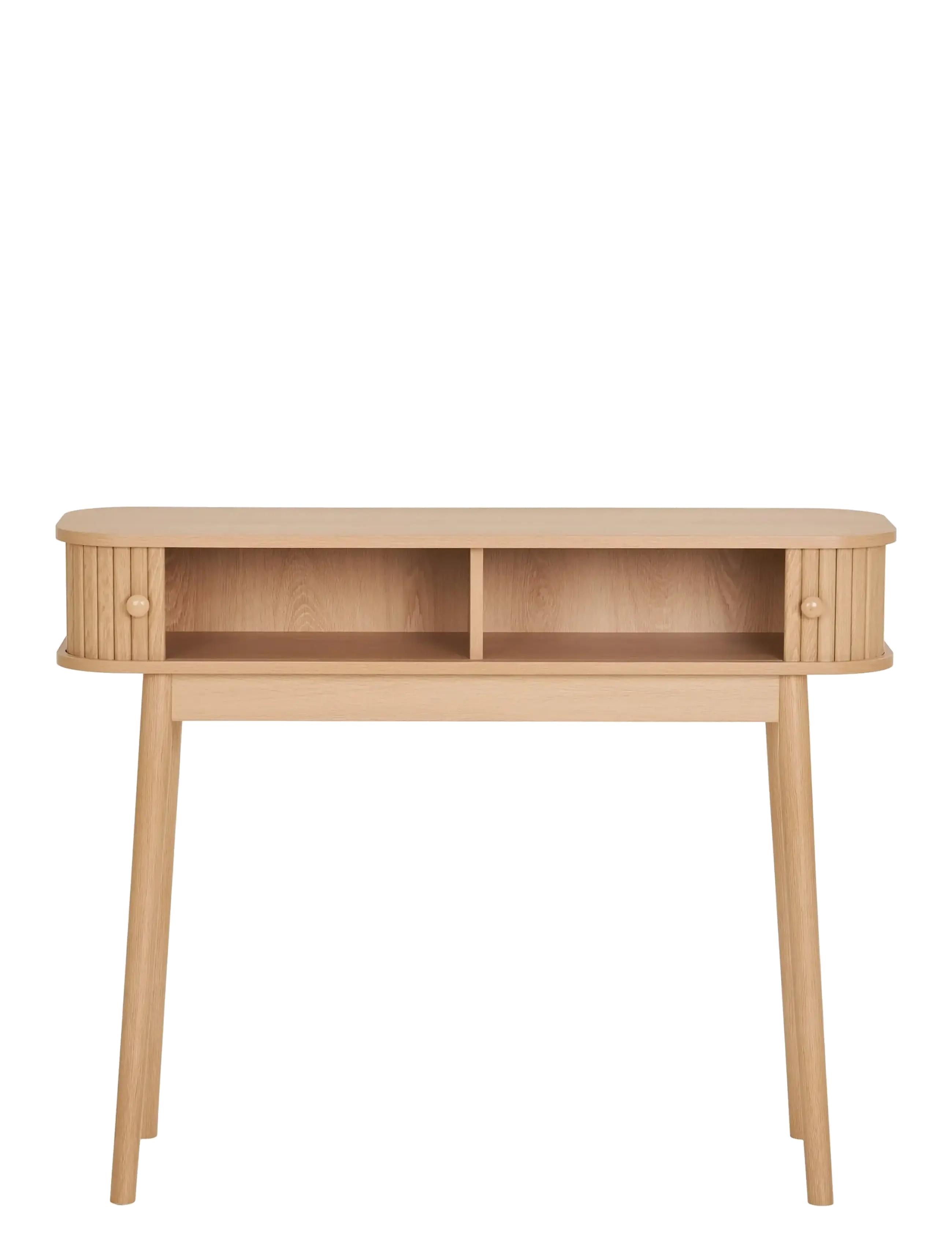 House Nordic - Tokyo Console table, 2 doors, natural , 100x30x80 cm - natural - 3