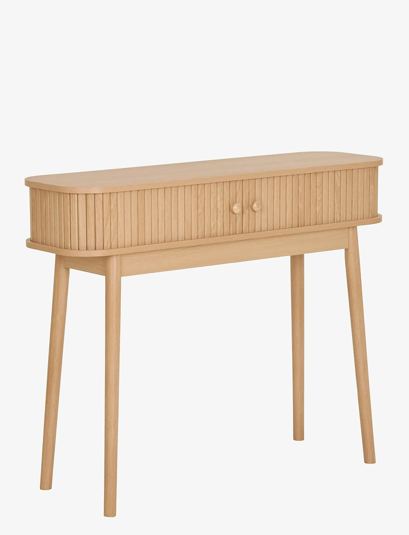 House Nordic - Tokyo Console table, 2 doors, natural , 100x30x80 cm - natural - 4