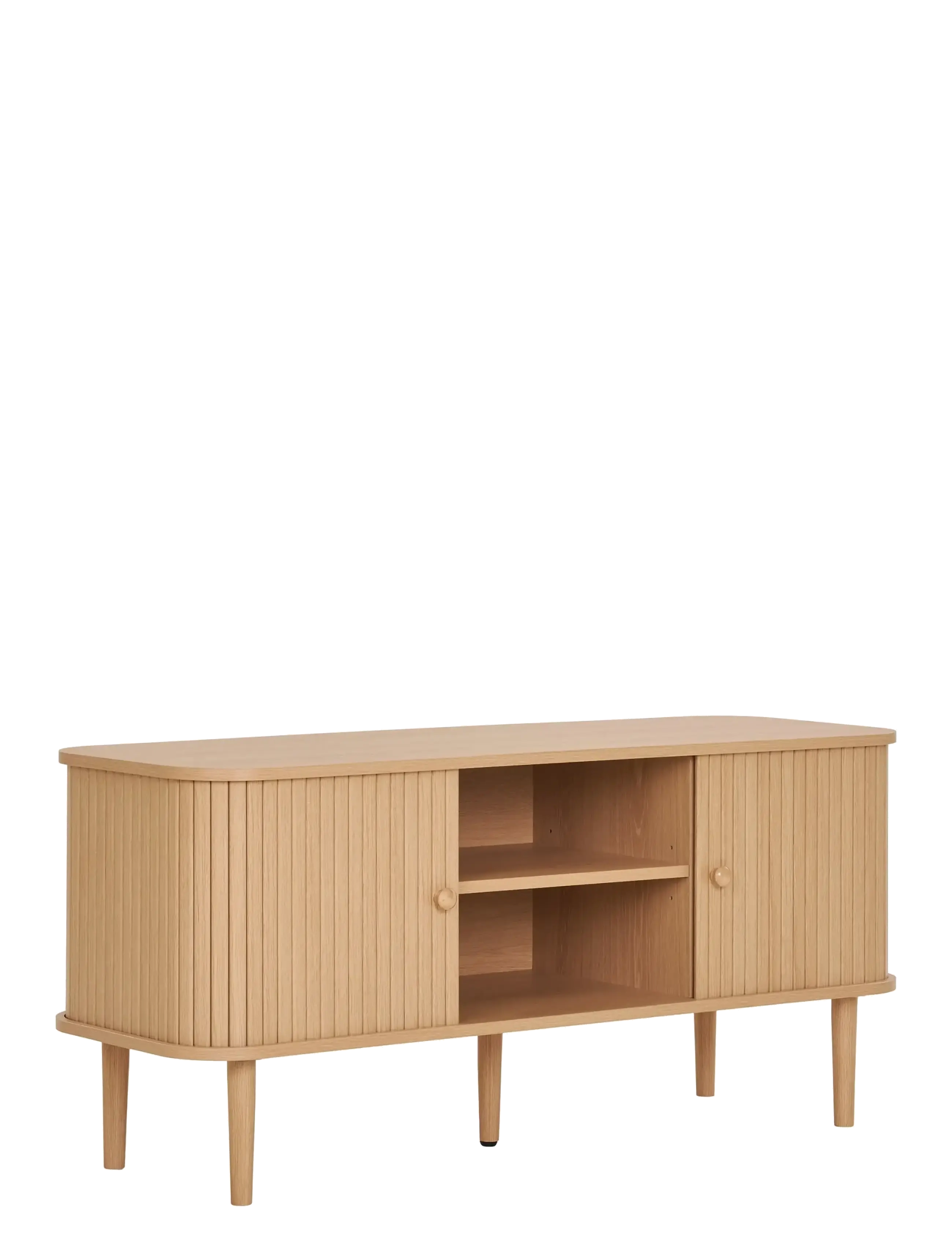 House Nordic - Tokyo TV-bench, 2 doors, natural, 113x40x52 cm - skabe - natural - 4
