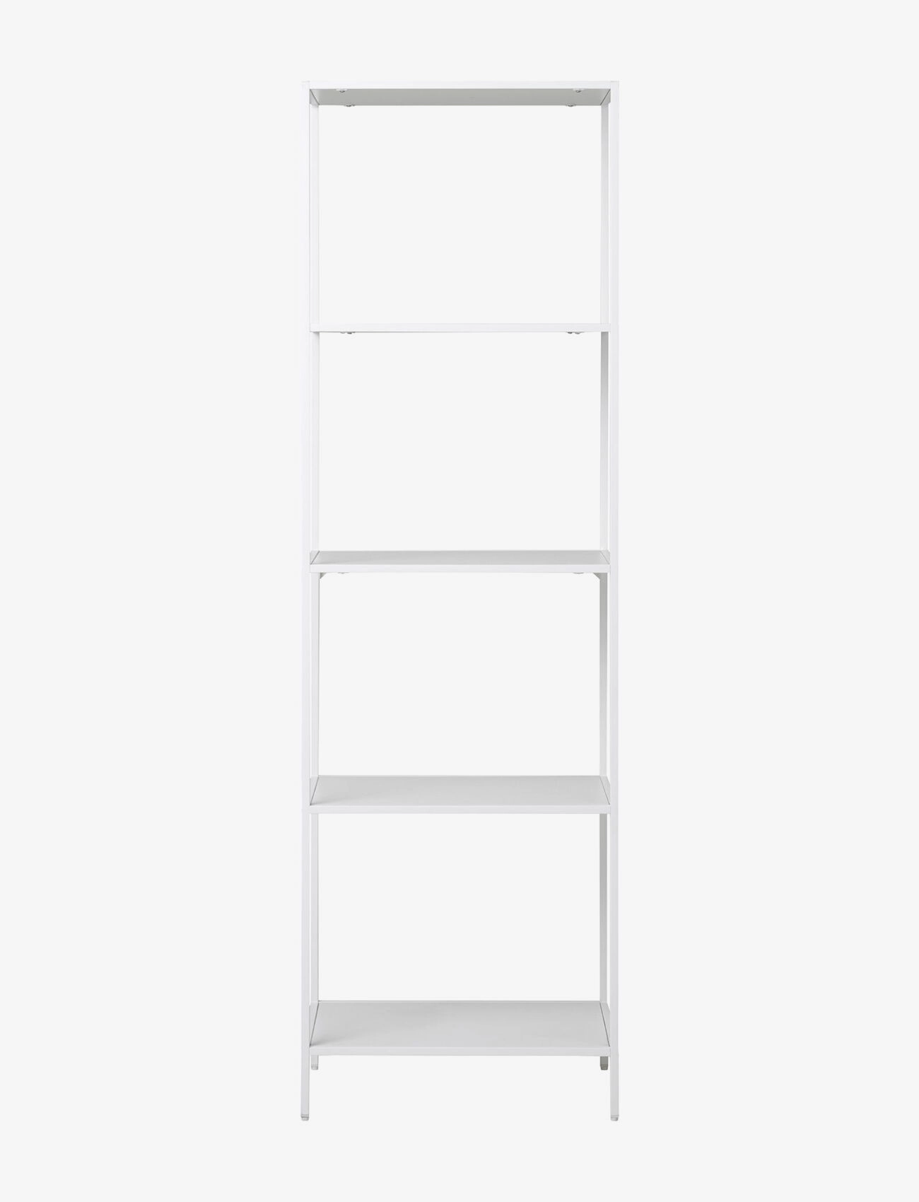 House Nordic - Rasa - Shelf, 5 shelves, white frame 51x35x170 cm - opbevaring til badeværelse - white - 2