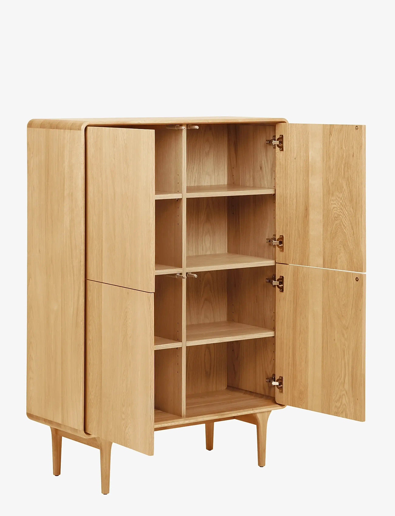 House Nordic - Ada - Cabinet, oak, 100x40x140 cm - skabe - natural - 2