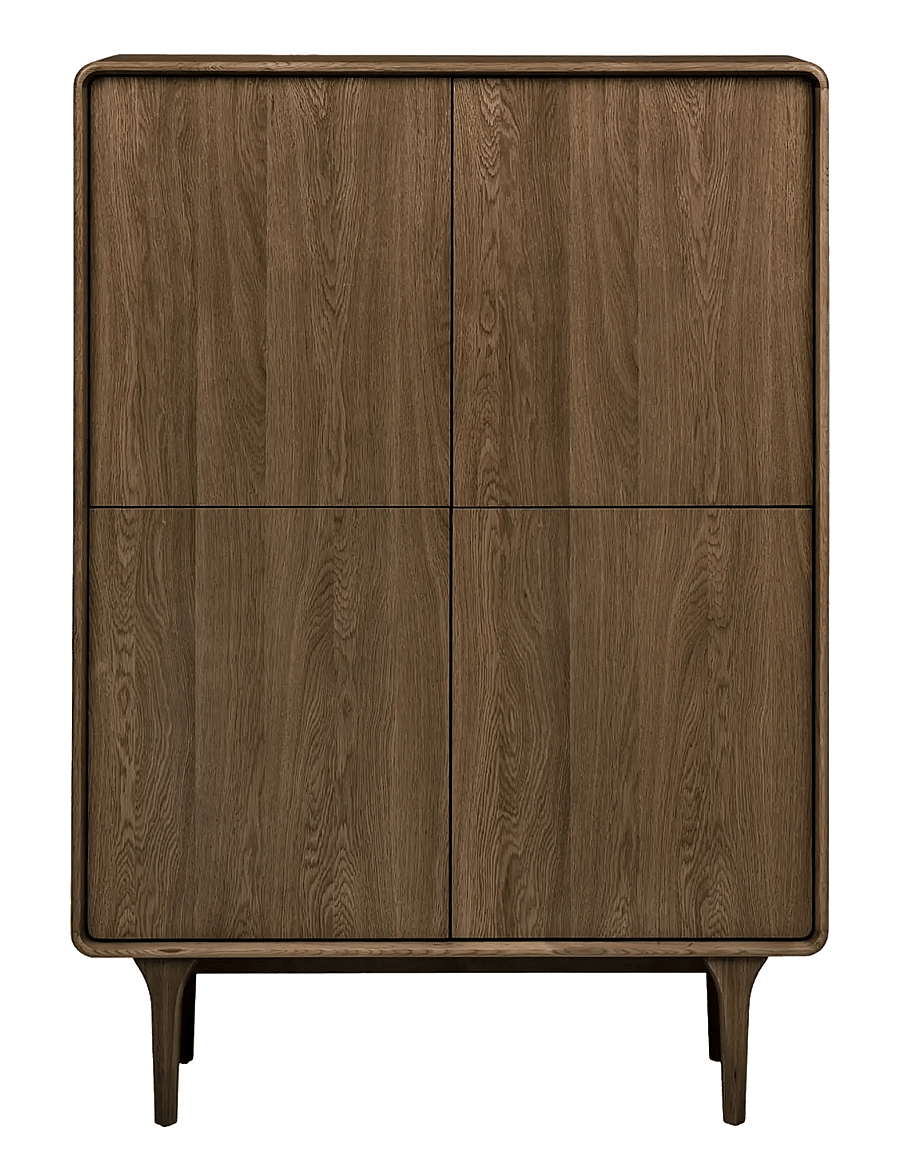 House Nordic - Ada - Cabinet, oak - skabe - dark brown - 1