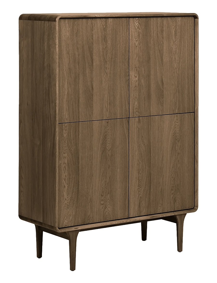 House Nordic - Ada - Cabinet, oak - skabe - dark brown - 2