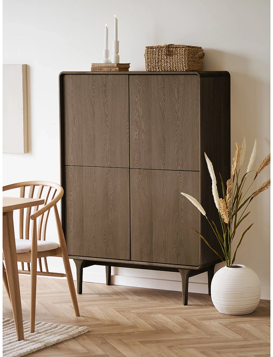 House Nordic - Ada - Cabinet, oak - skabe - dark brown - 4