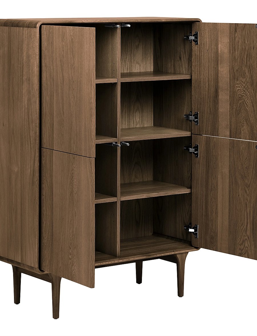 House Nordic - Ada - Cabinet, oak - skabe - dark brown - 5