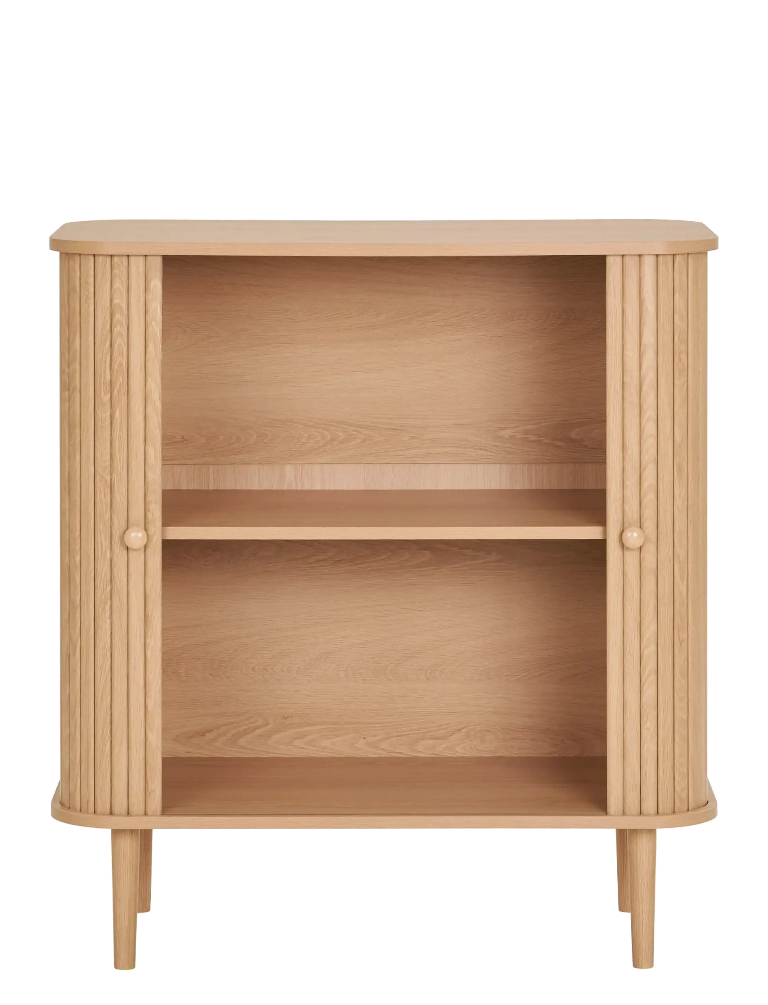 House Nordic - Tokyo Side board, 2 doors, natural , 80x40x87 cm - skabe - natural - 4