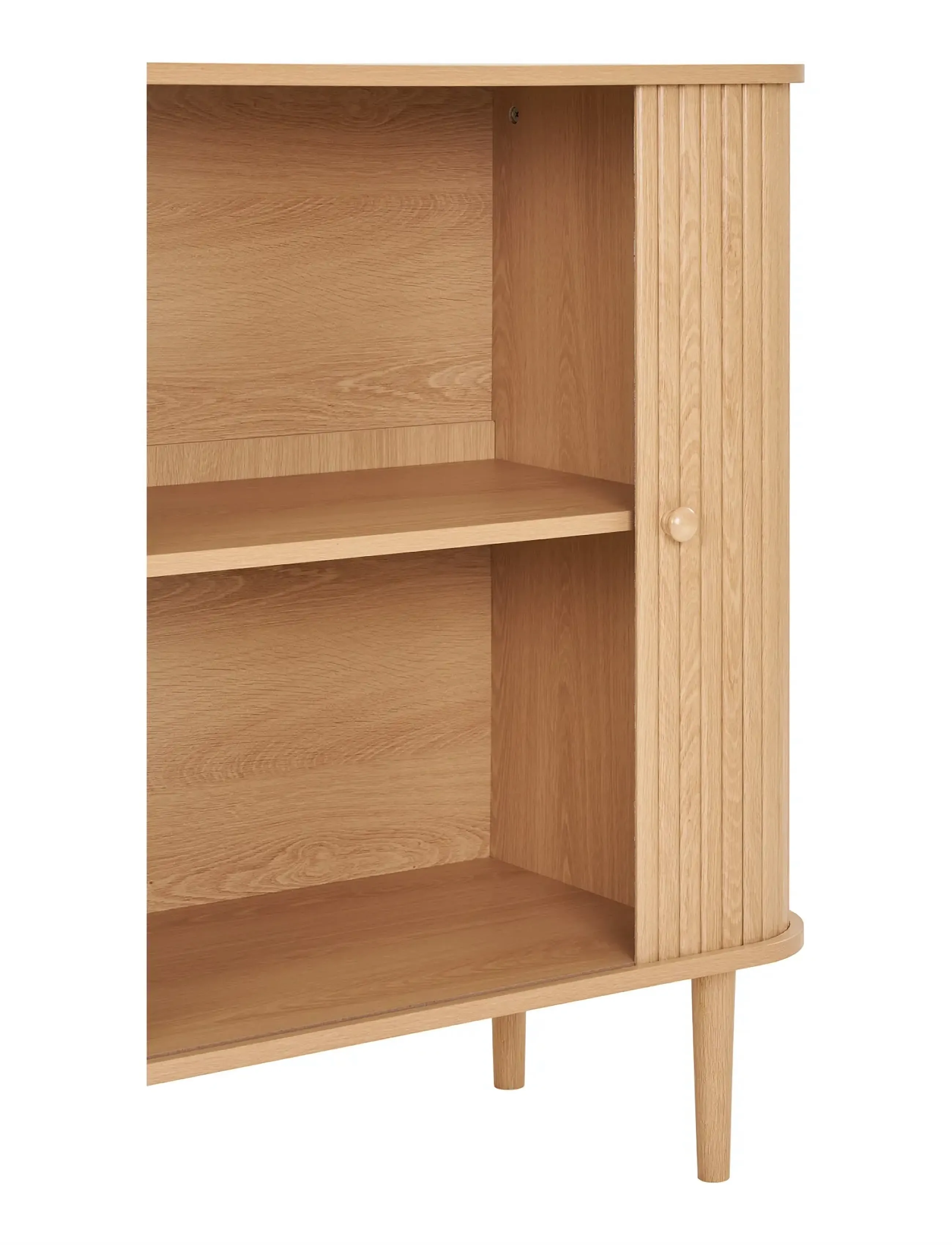 House Nordic - Tokyo Side board, 2 doors, natural , 80x40x87 cm - skabe - natural - 5
