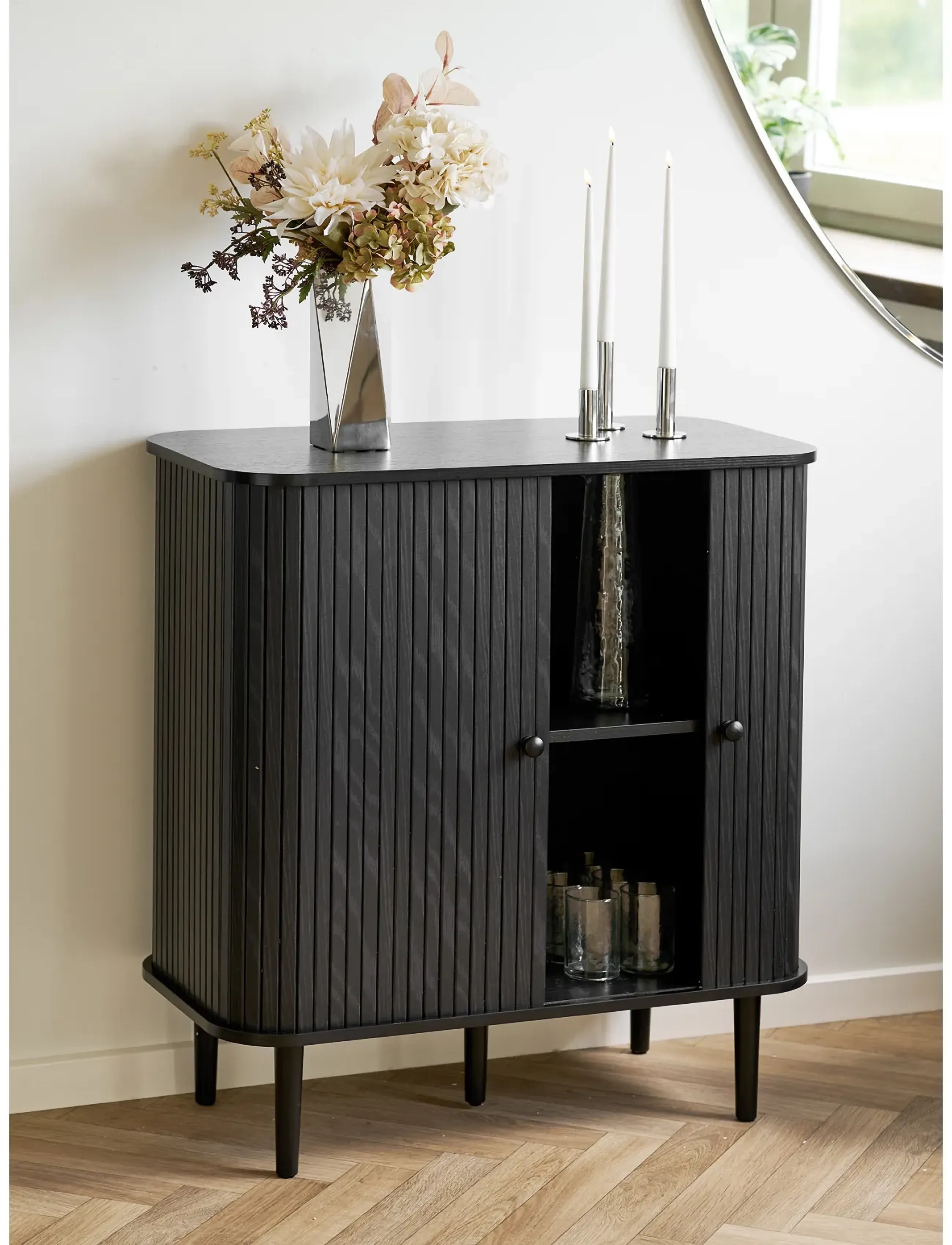 House Nordic - Tokyo - Sideboard, 2 doors, - skåp - black - 0