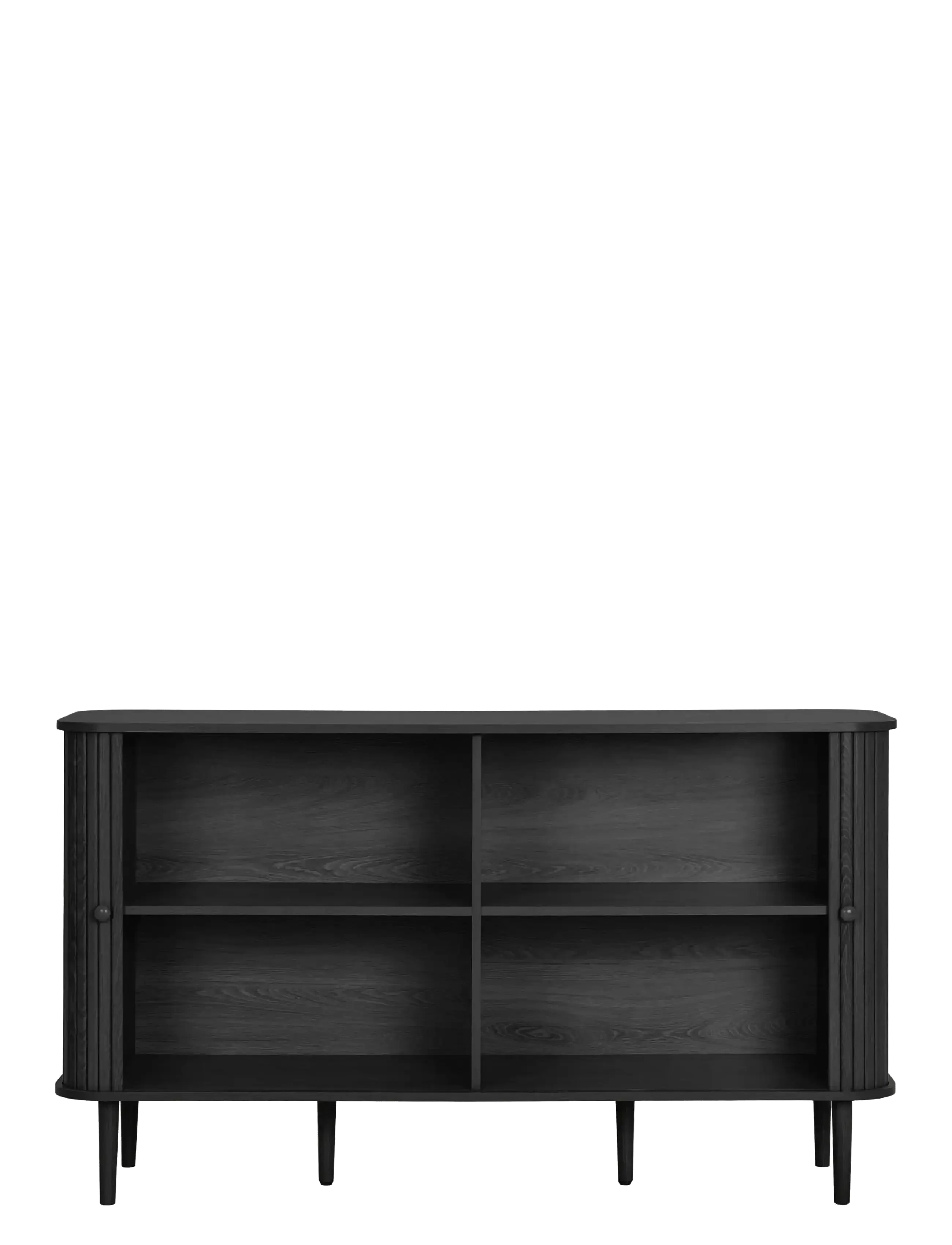 House Nordic - Tokyo - Sideboard, 2 doors, - black - 2