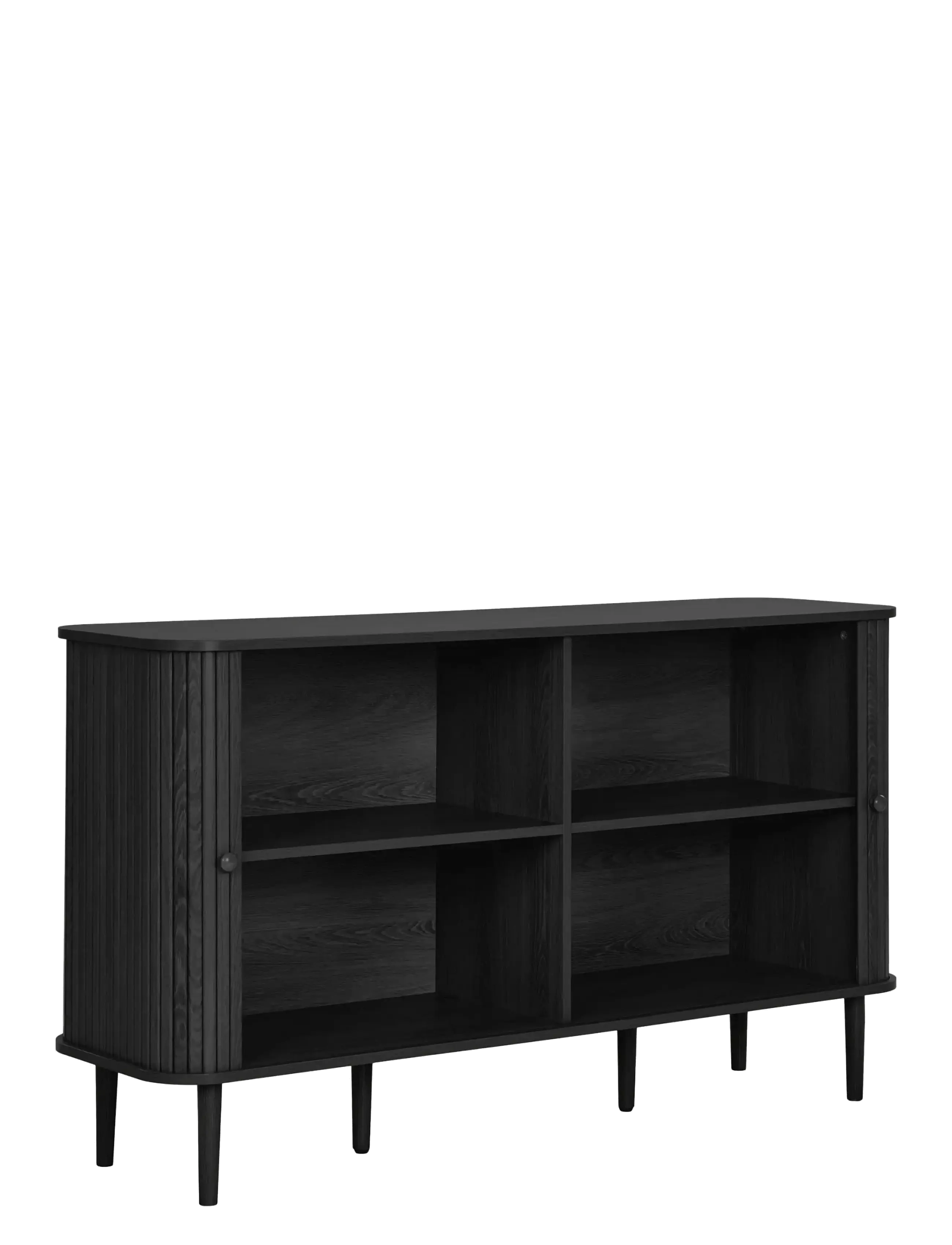 House Nordic - Tokyo - Sideboard, 2 doors, - black - 4