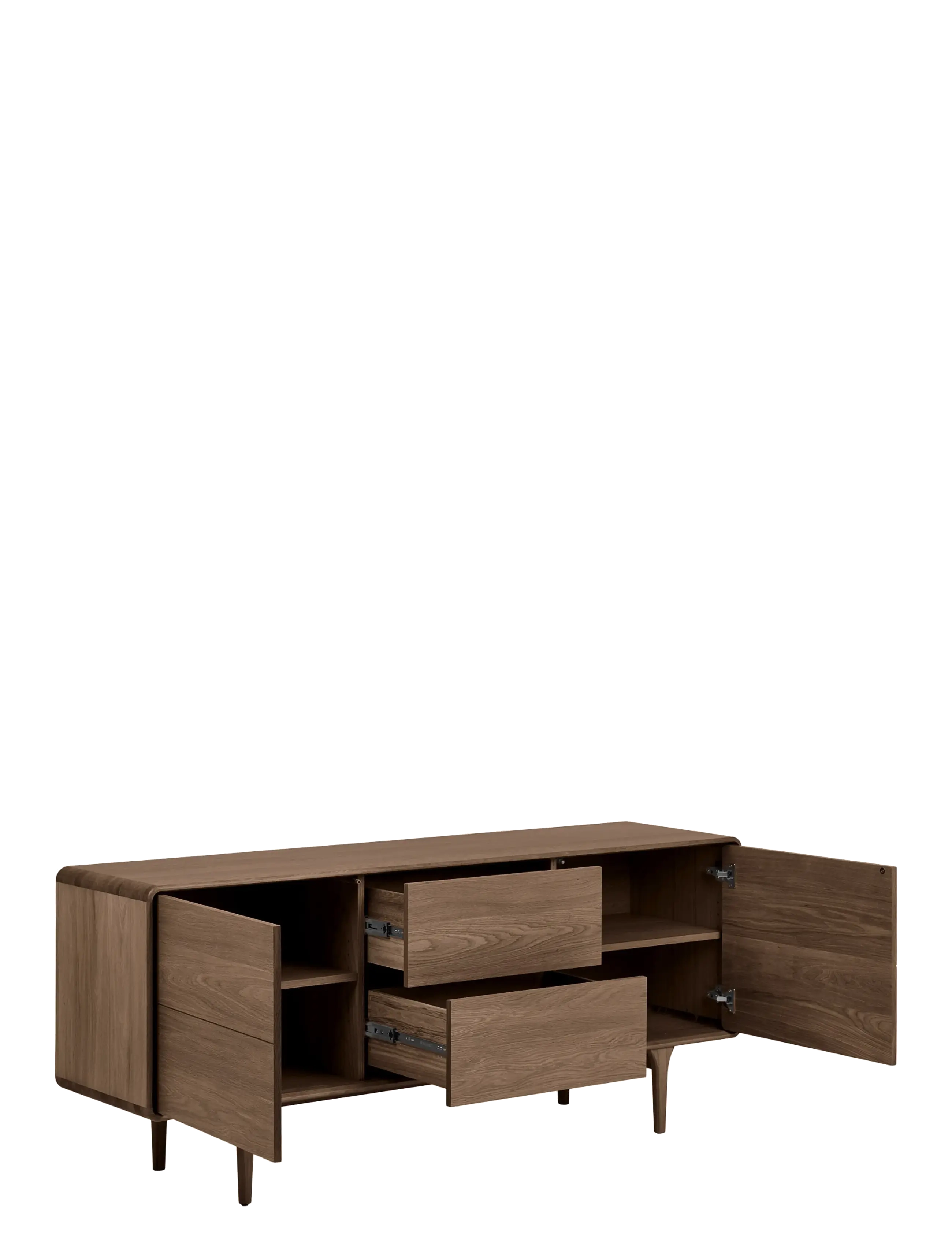 House Nordic - Ada - Sideboard, oak, - skabe - dark brown - 2
