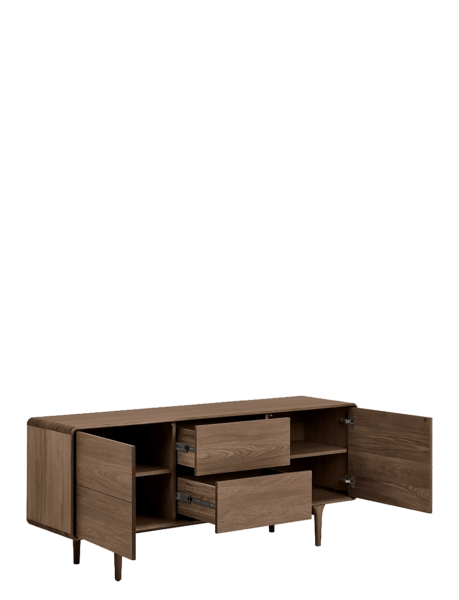 House Nordic - Ada - Sideboard, oak, - skabe - dark brown - 2