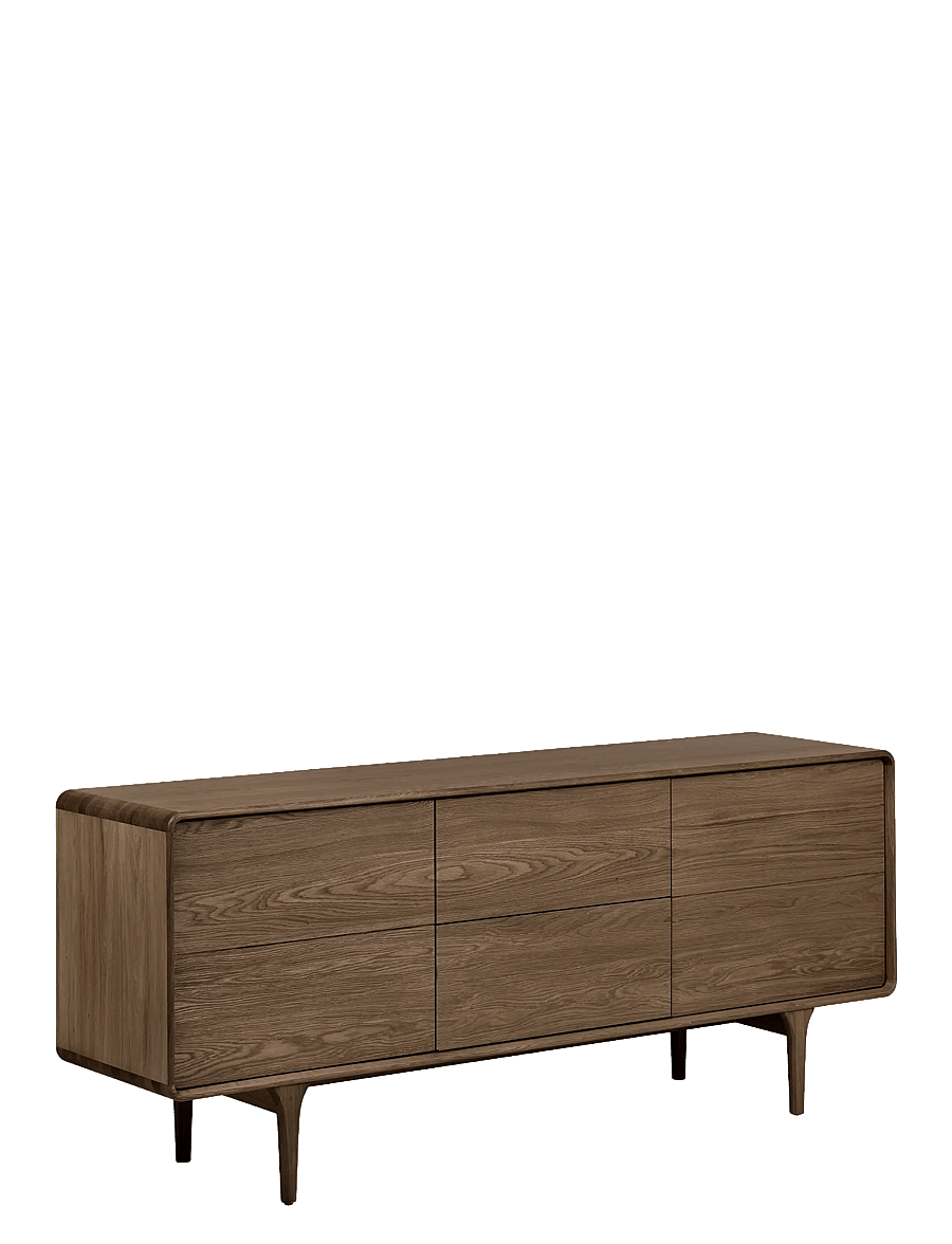 House Nordic - Ada - Sideboard, oak, - skabe - dark brown - 3