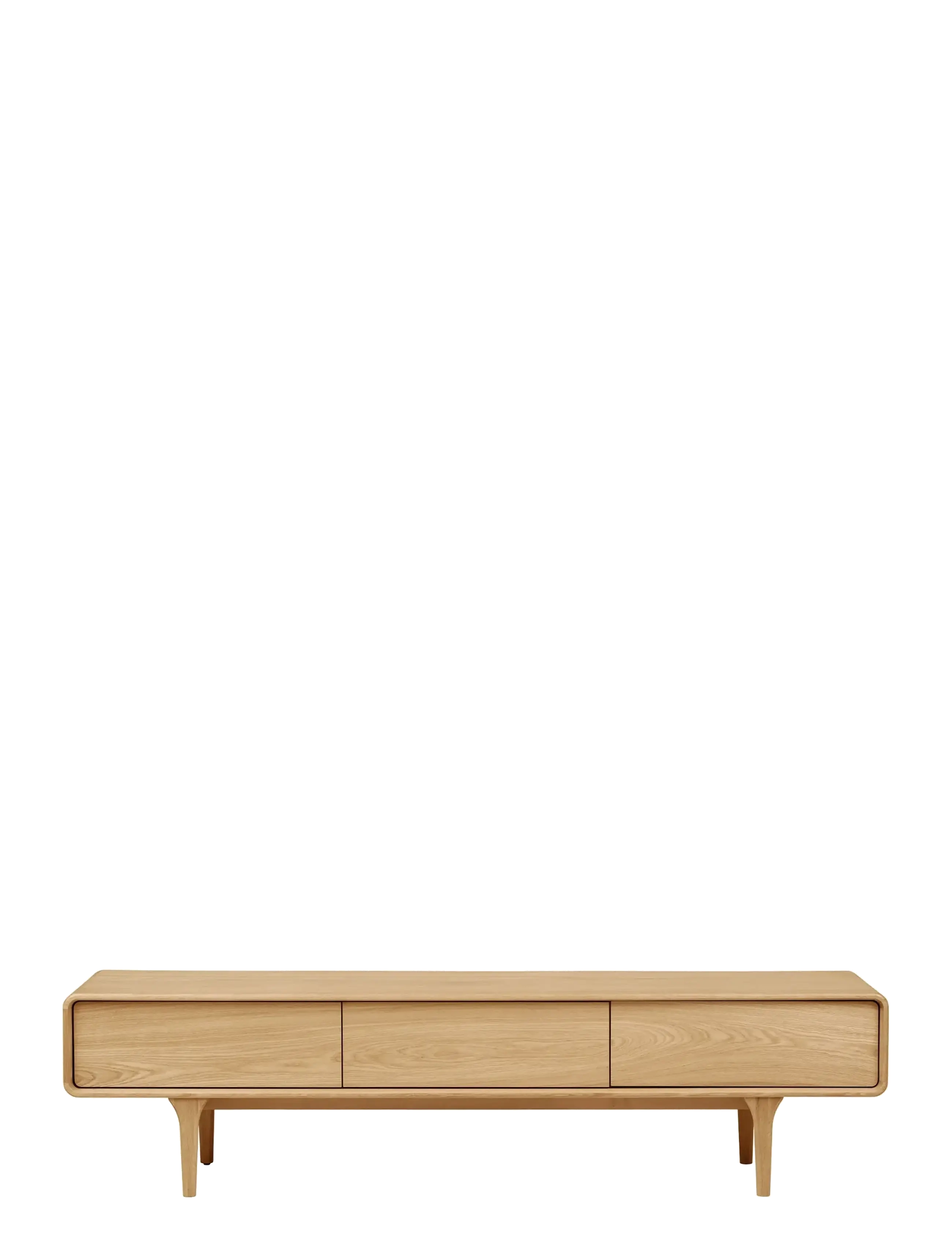 House Nordic Ada - TV-bench, oak, 180x45x45 cm - Vis alt - NATURAL / natural