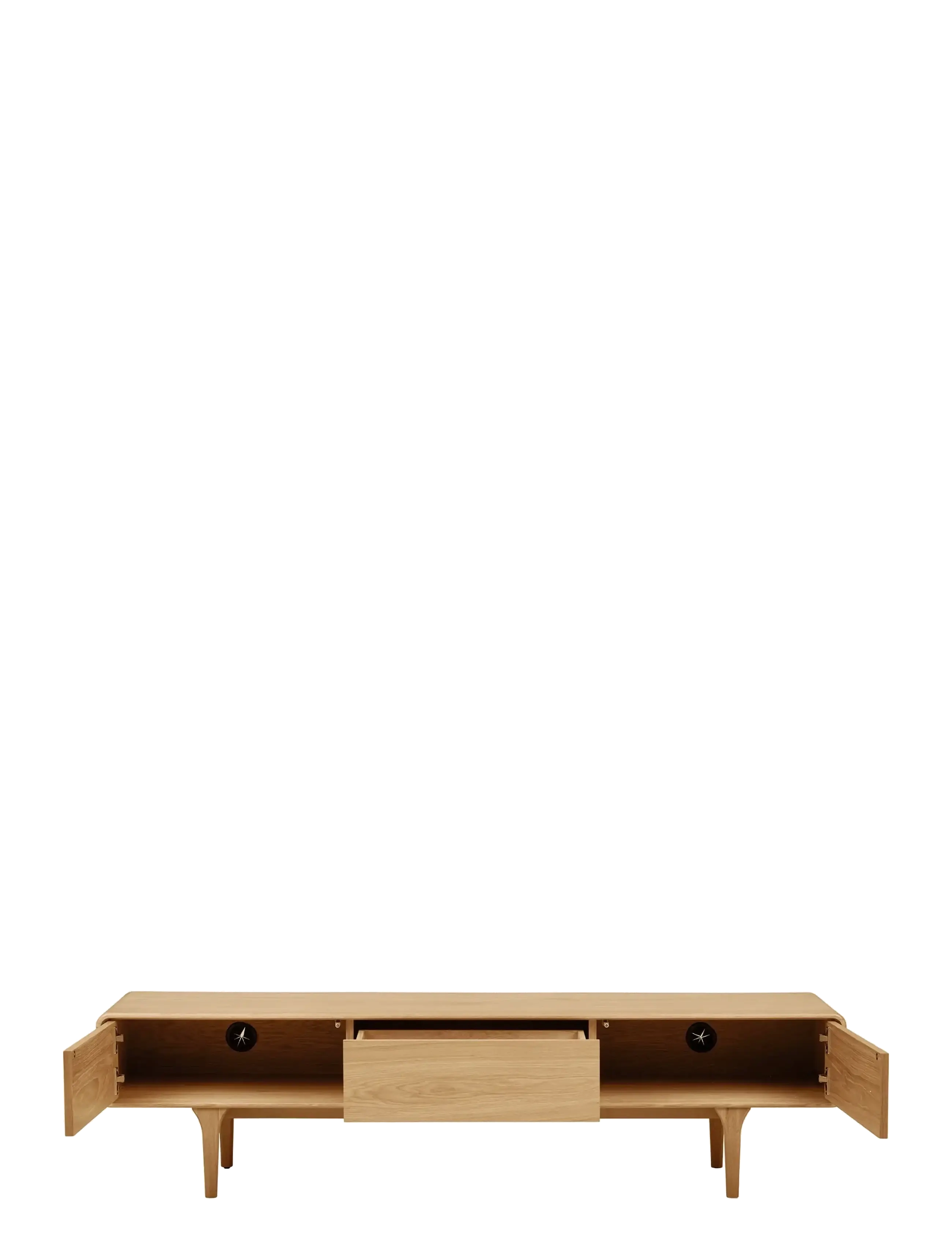 House Nordic - Ada - TV-bench, oak, 180x45x45 cm - skabe - natural - 4
