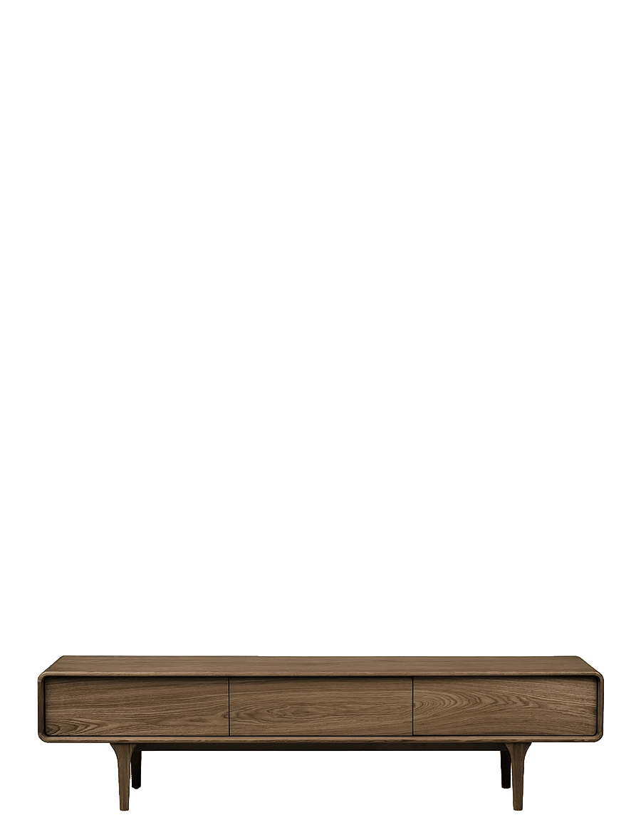 House Nordic - Ada - TV-bench, oak - skabe - dark brown - 1