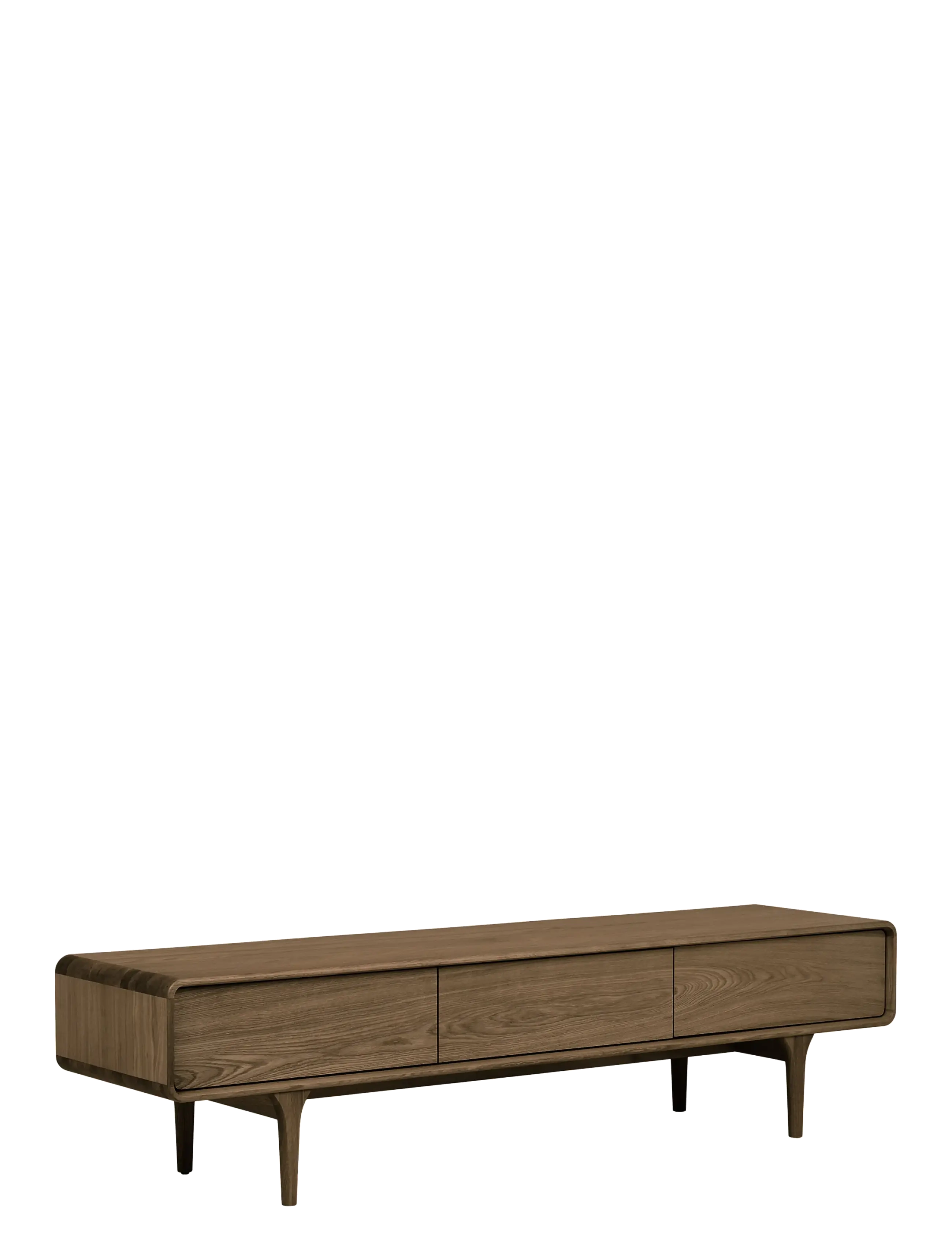 House Nordic - Ada - TV-bench, oak - dark brown - 2